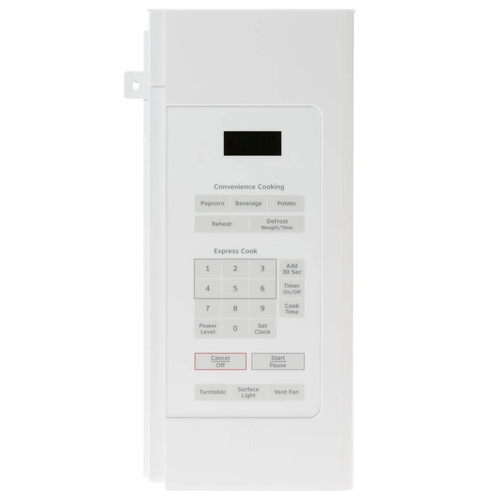 White Control Panel