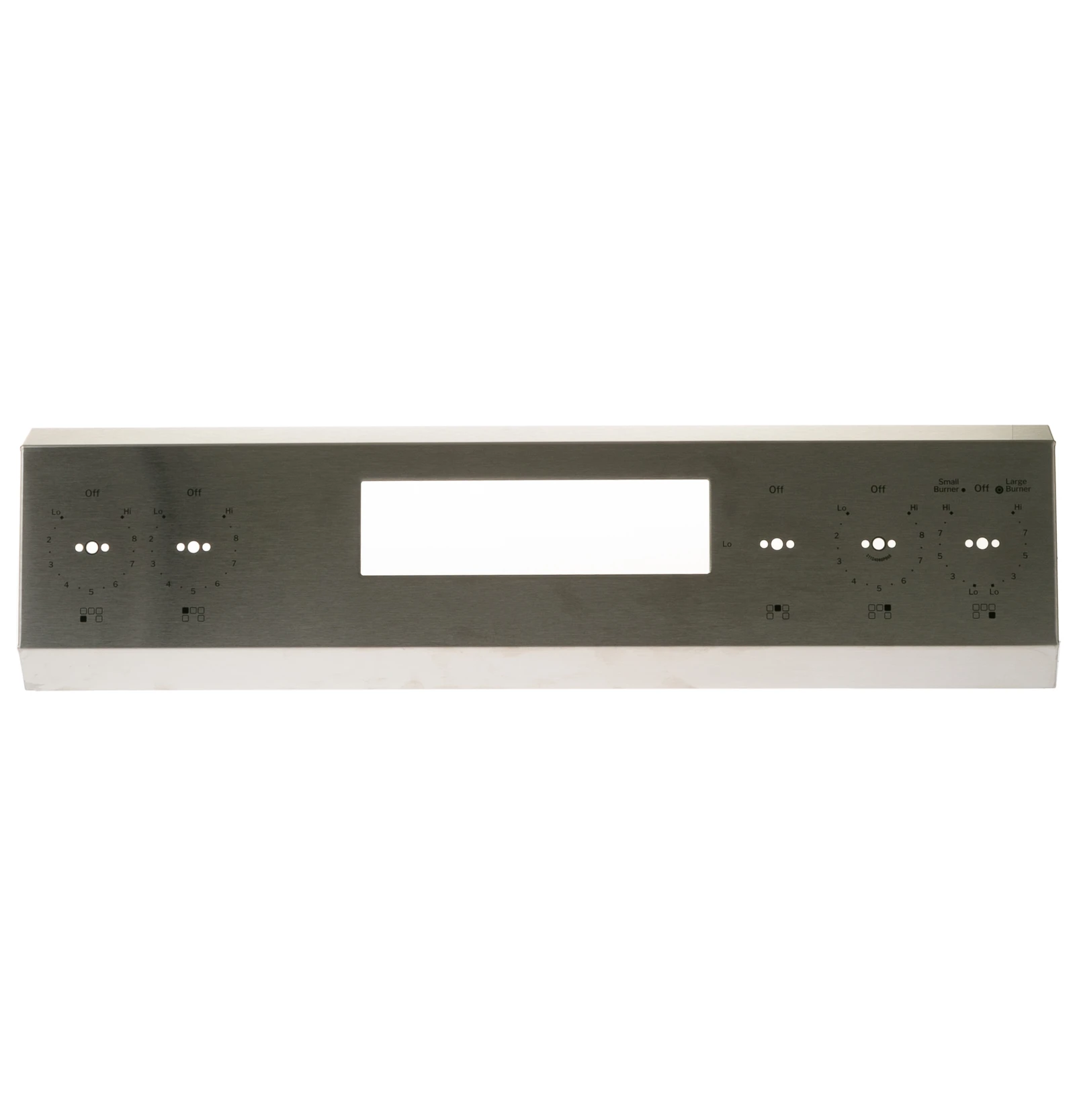 Stainless Control Panel