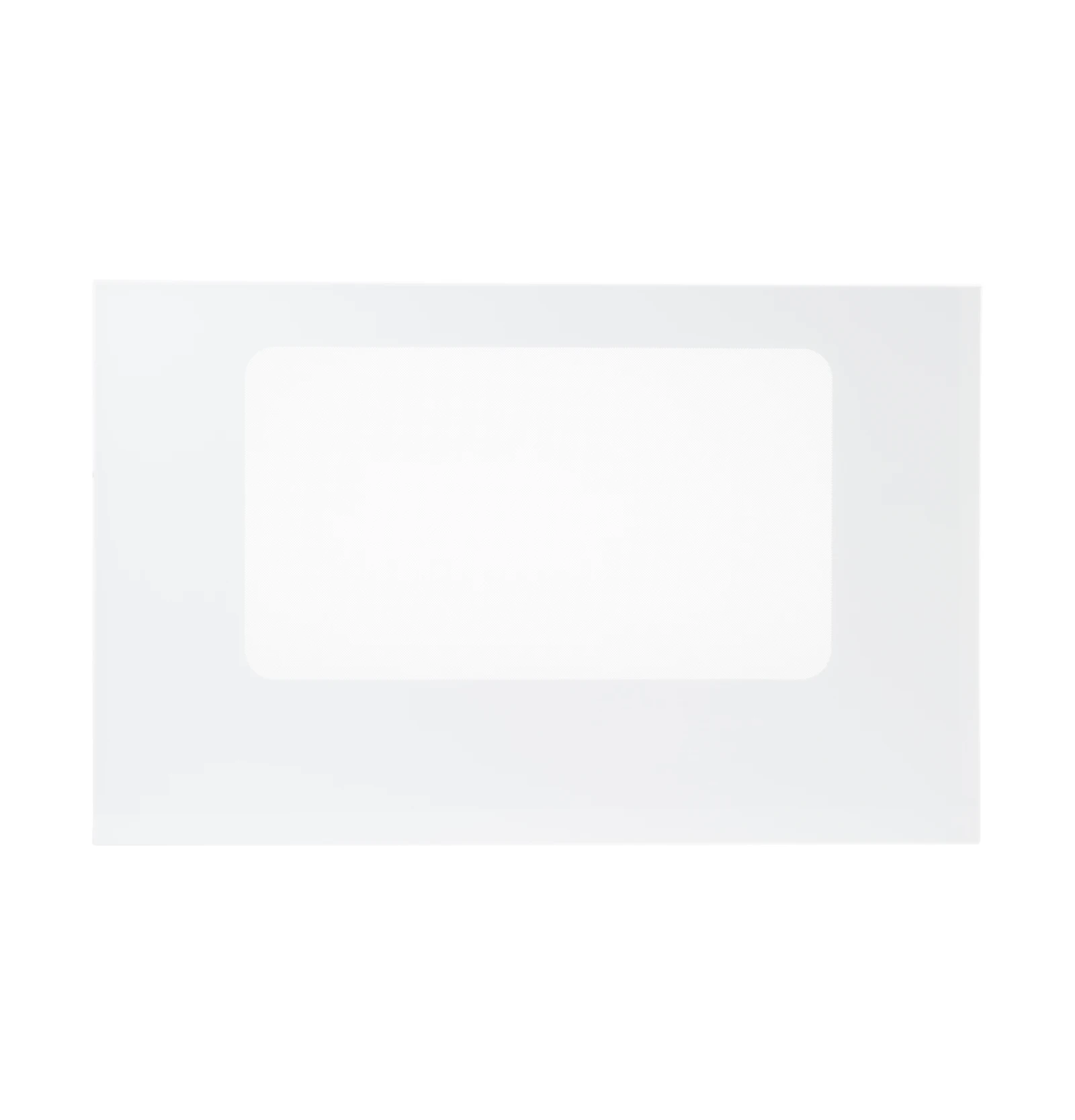 White Glass Door