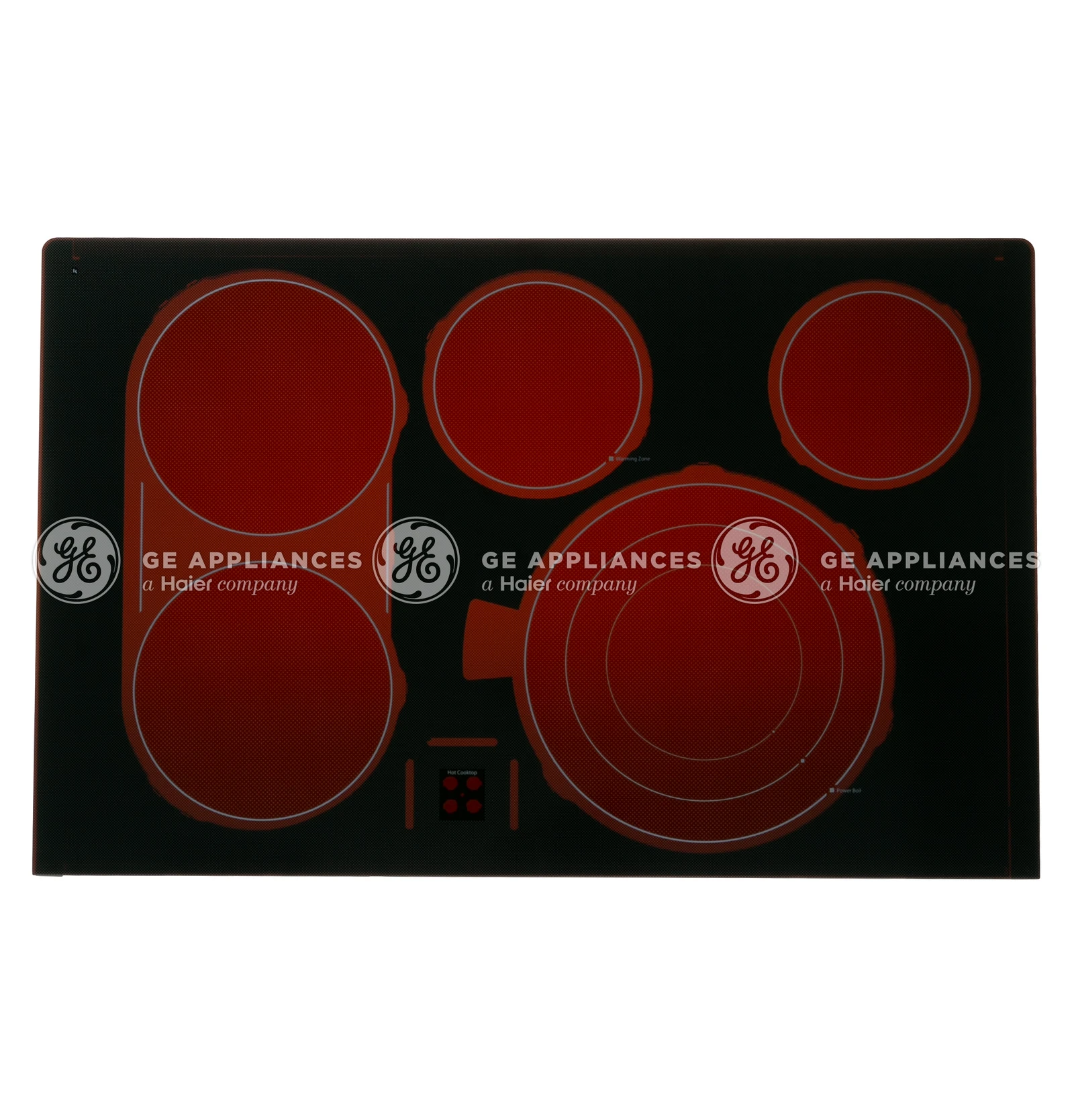 White Glass Maintop Assembly