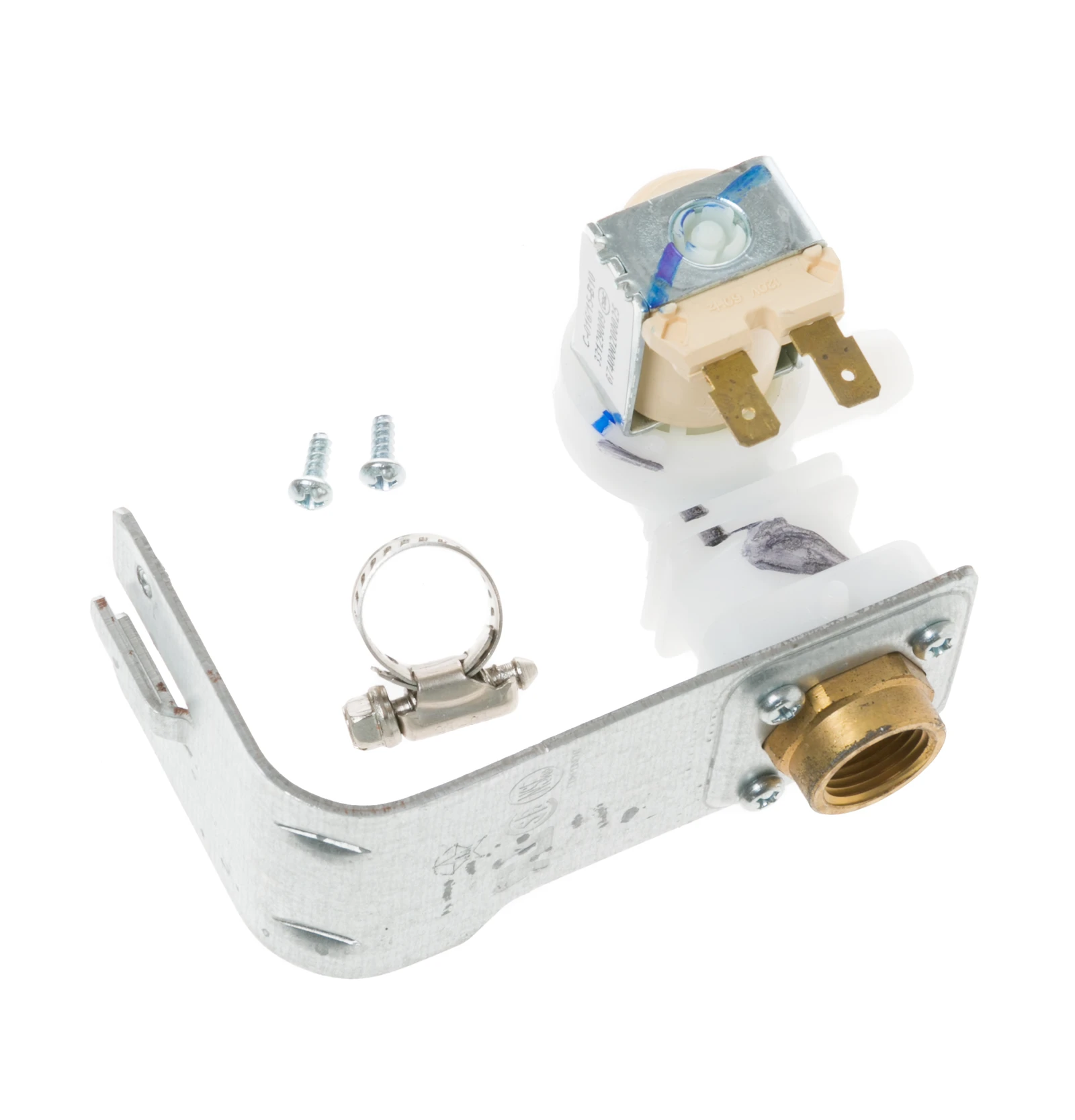 Water Valve with Screw and Clamps