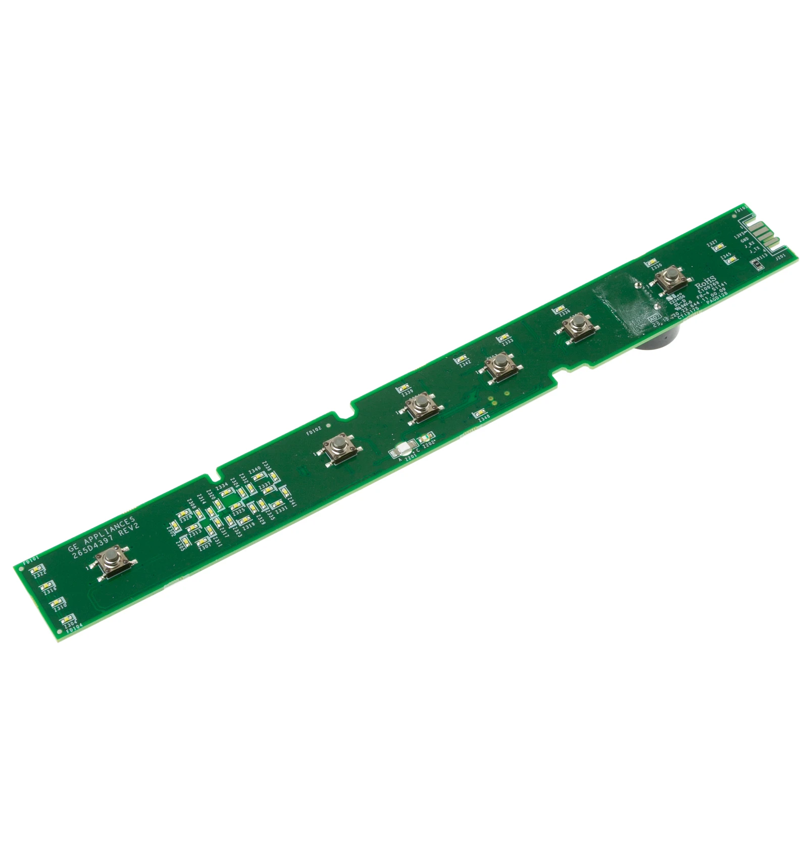 Configured User Interface Control Board