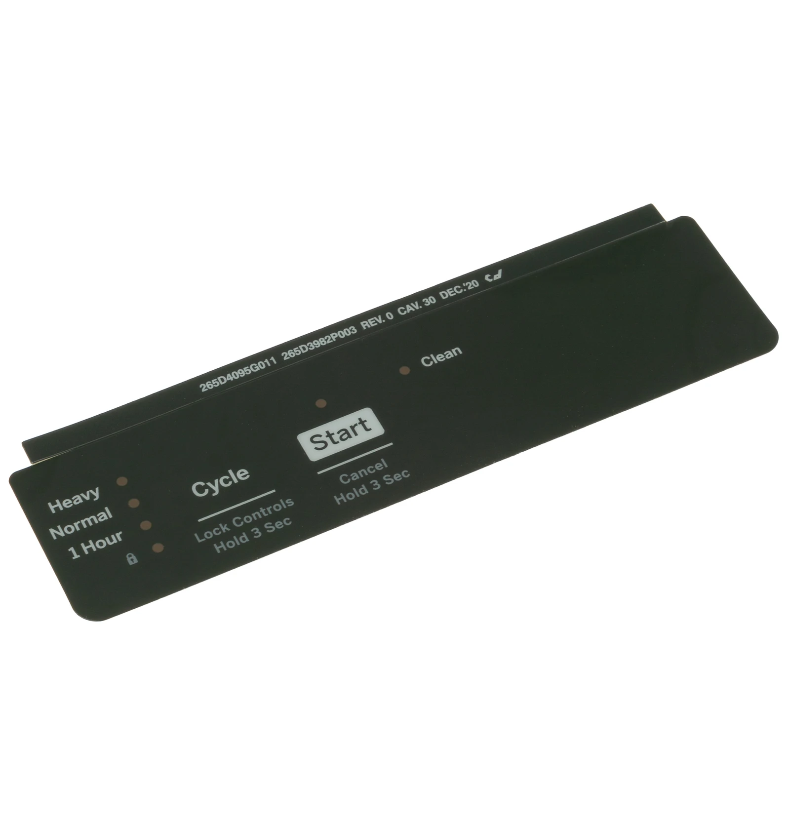 Gray Control Panel Overlay