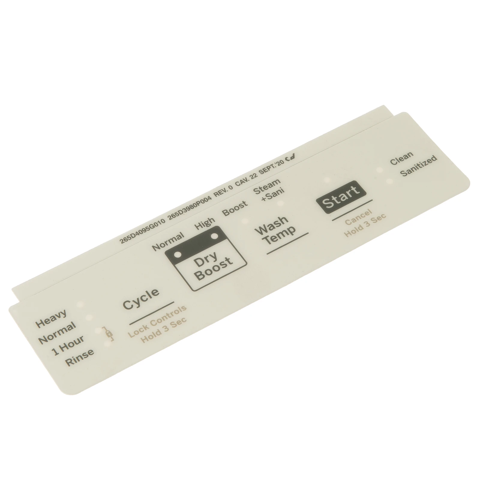 Bisque Control Panel Overlay