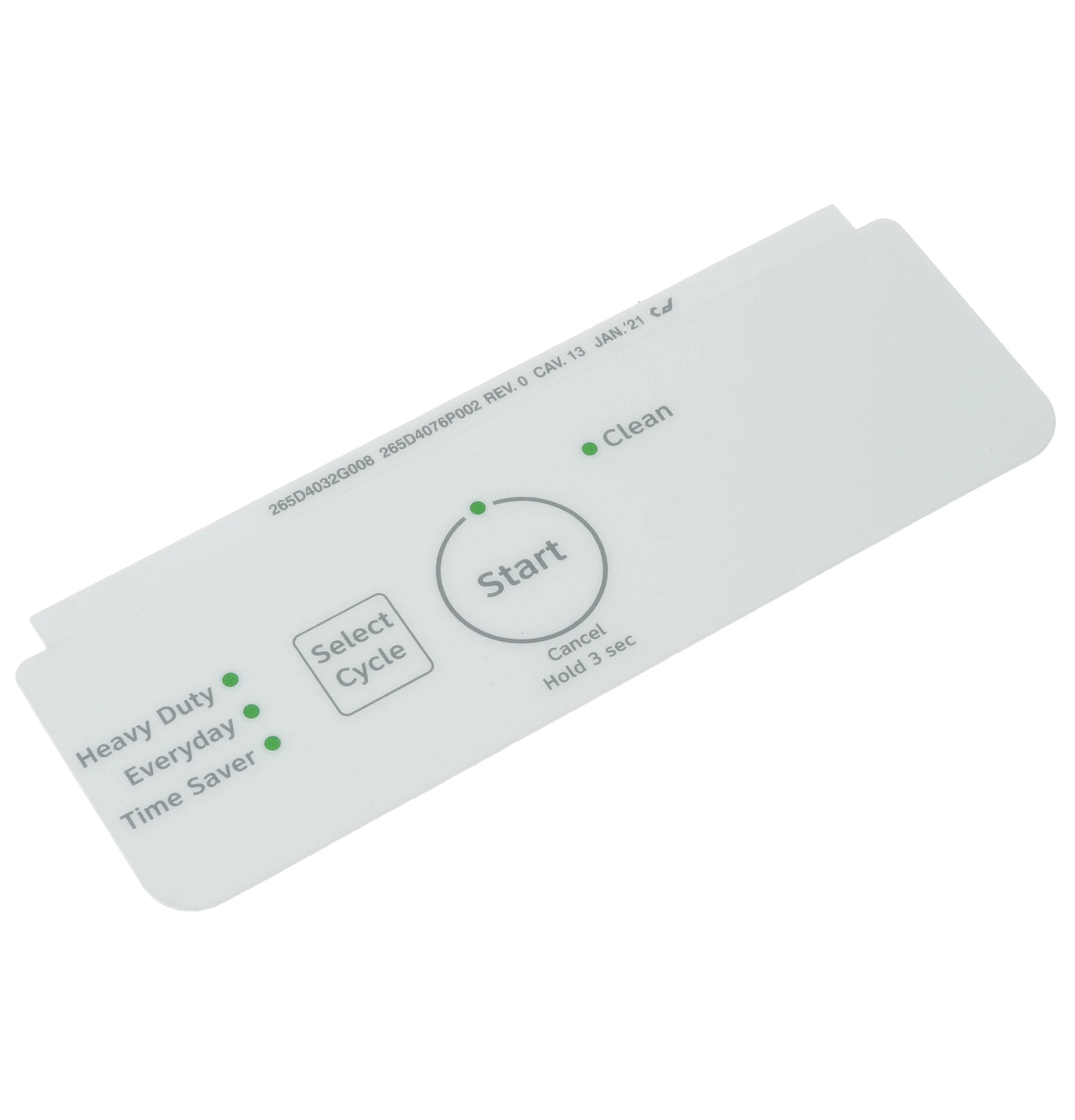 Control Panel Overlay