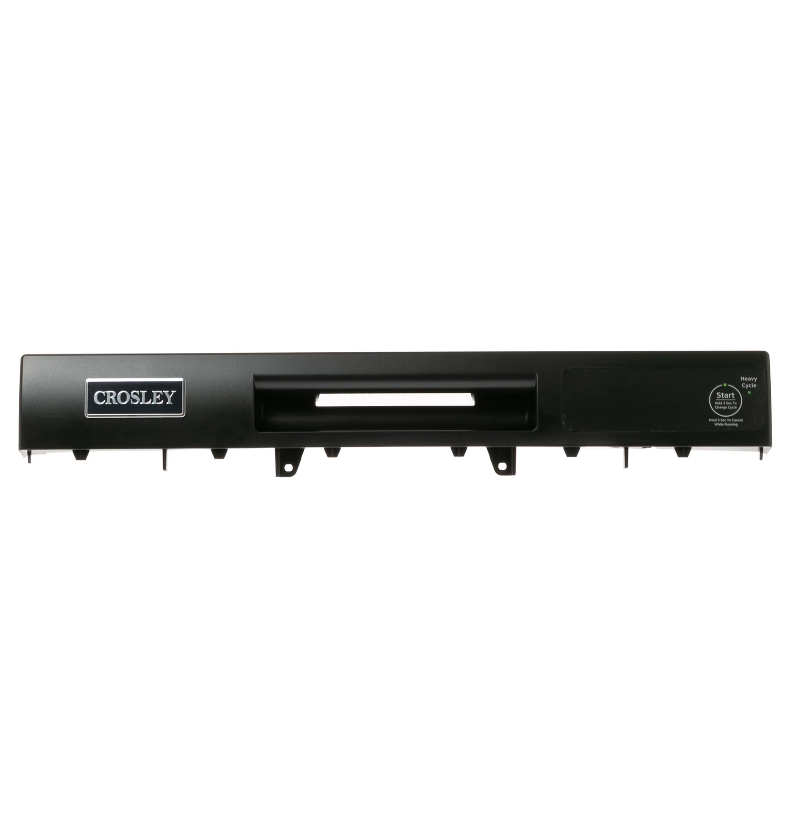 Black Control Panel Assembly