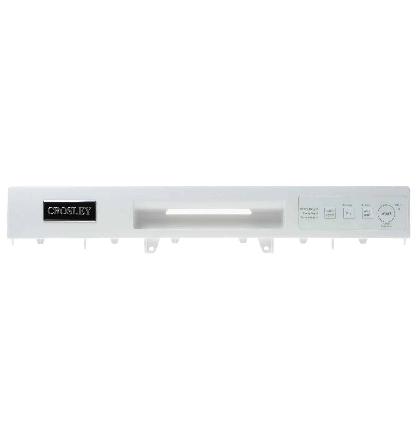 White Control Panel Assembly