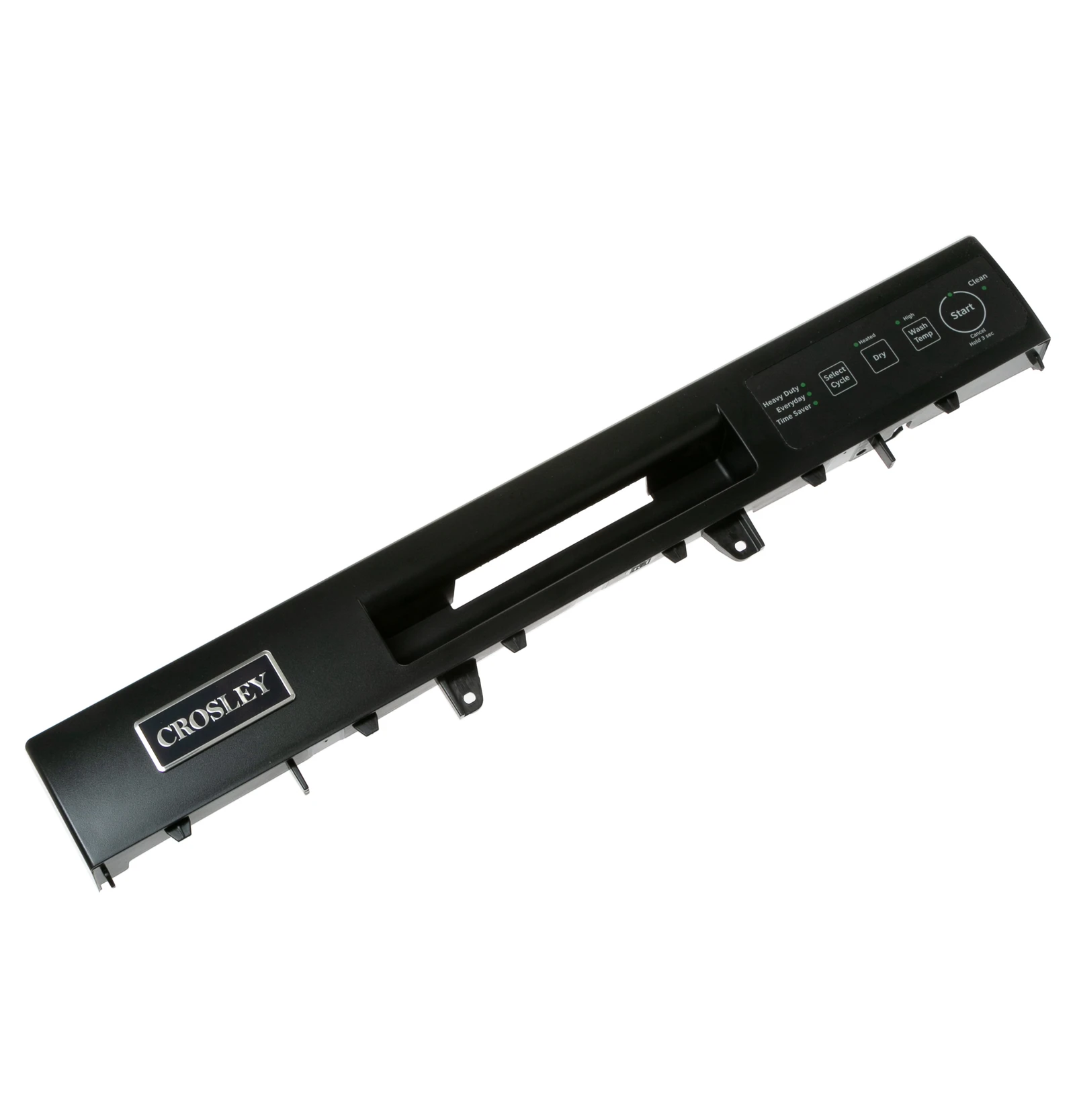 Black Control Panel Assembly