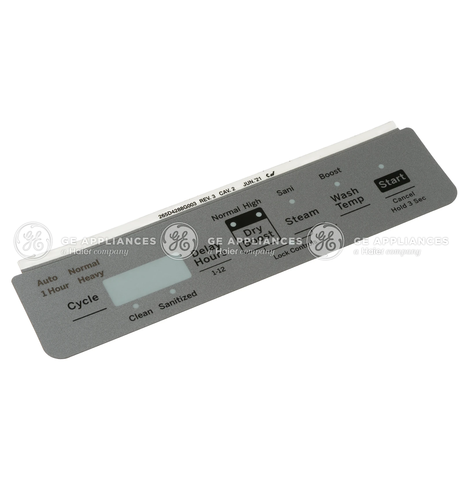 Control Panel Overlay, Gray