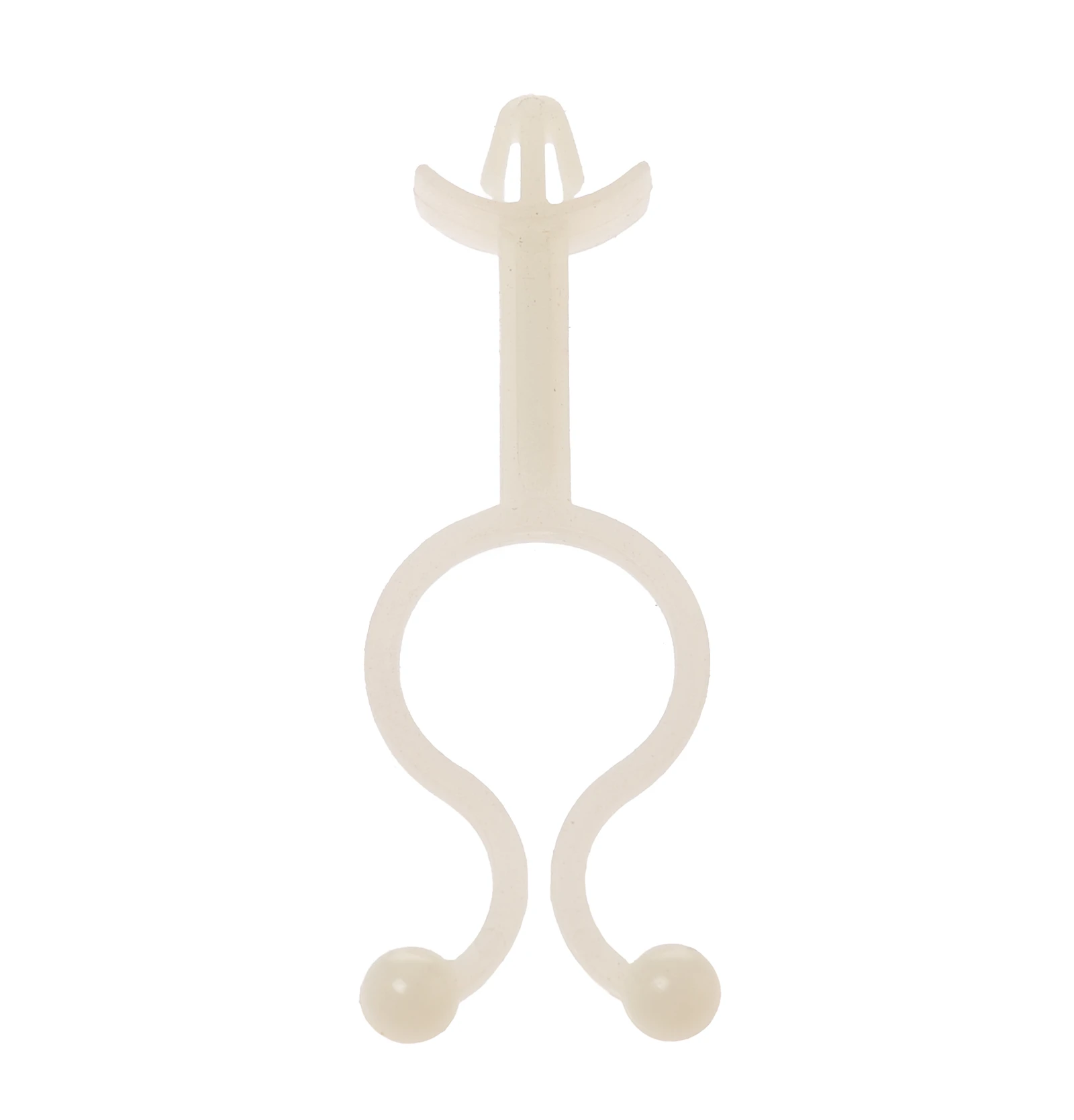 Push Mounting Open Clamp Style Black