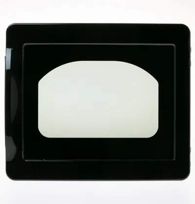 White Glass Door