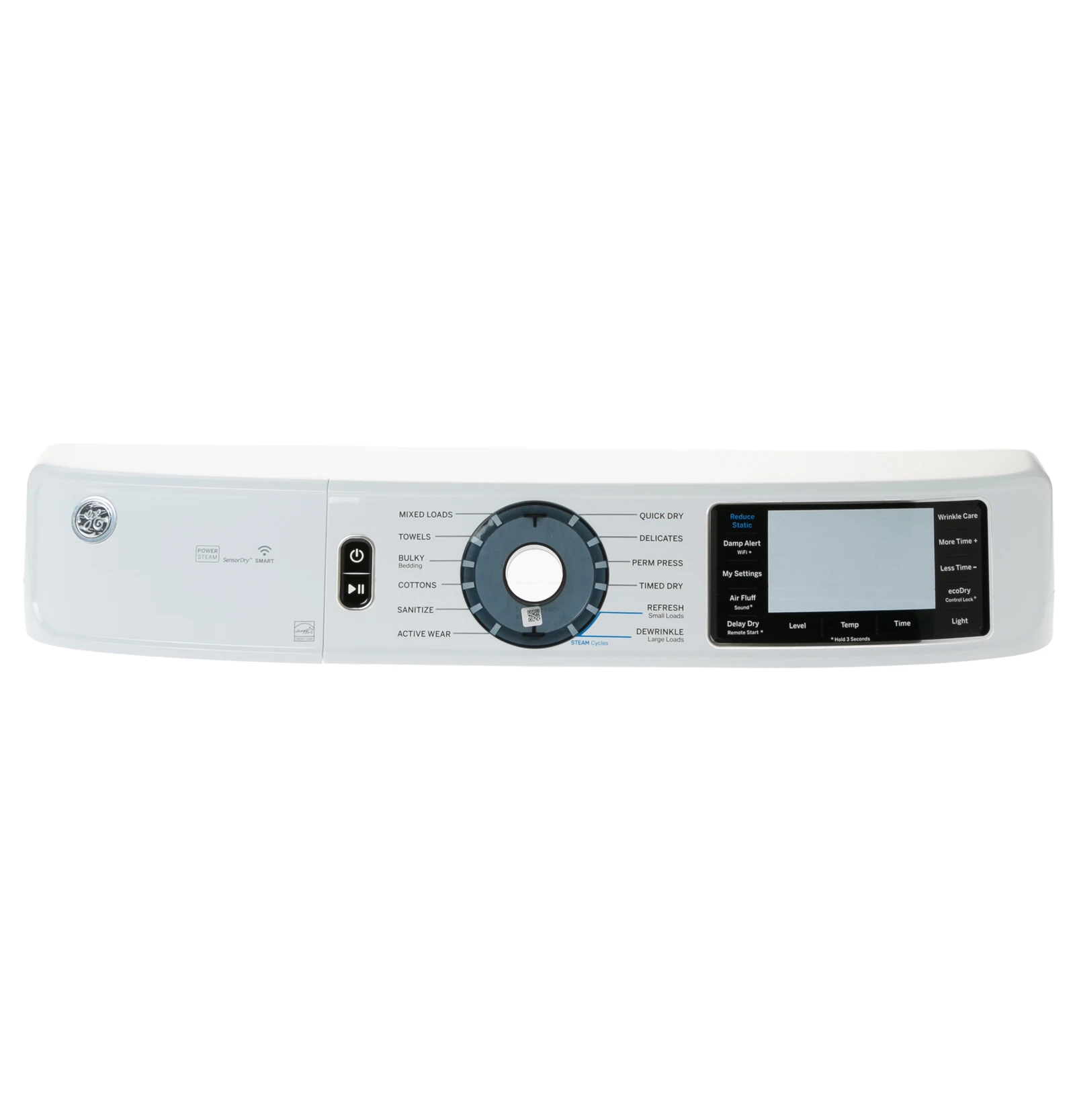 White Control Panel