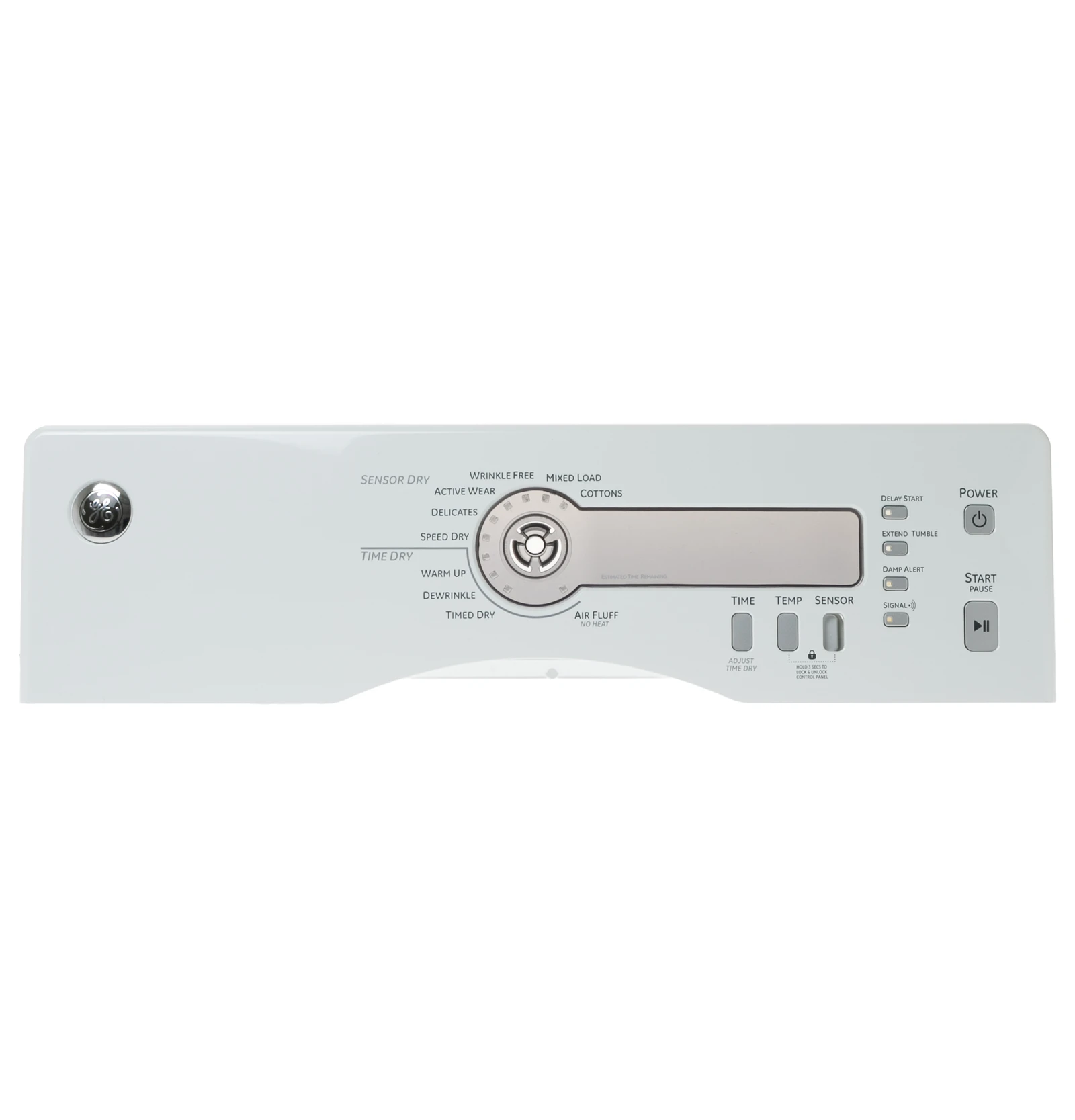 Control Panel Assembly White