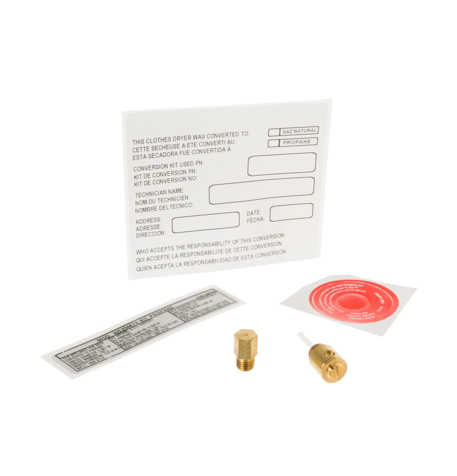 LP Gas Conversion Kit
