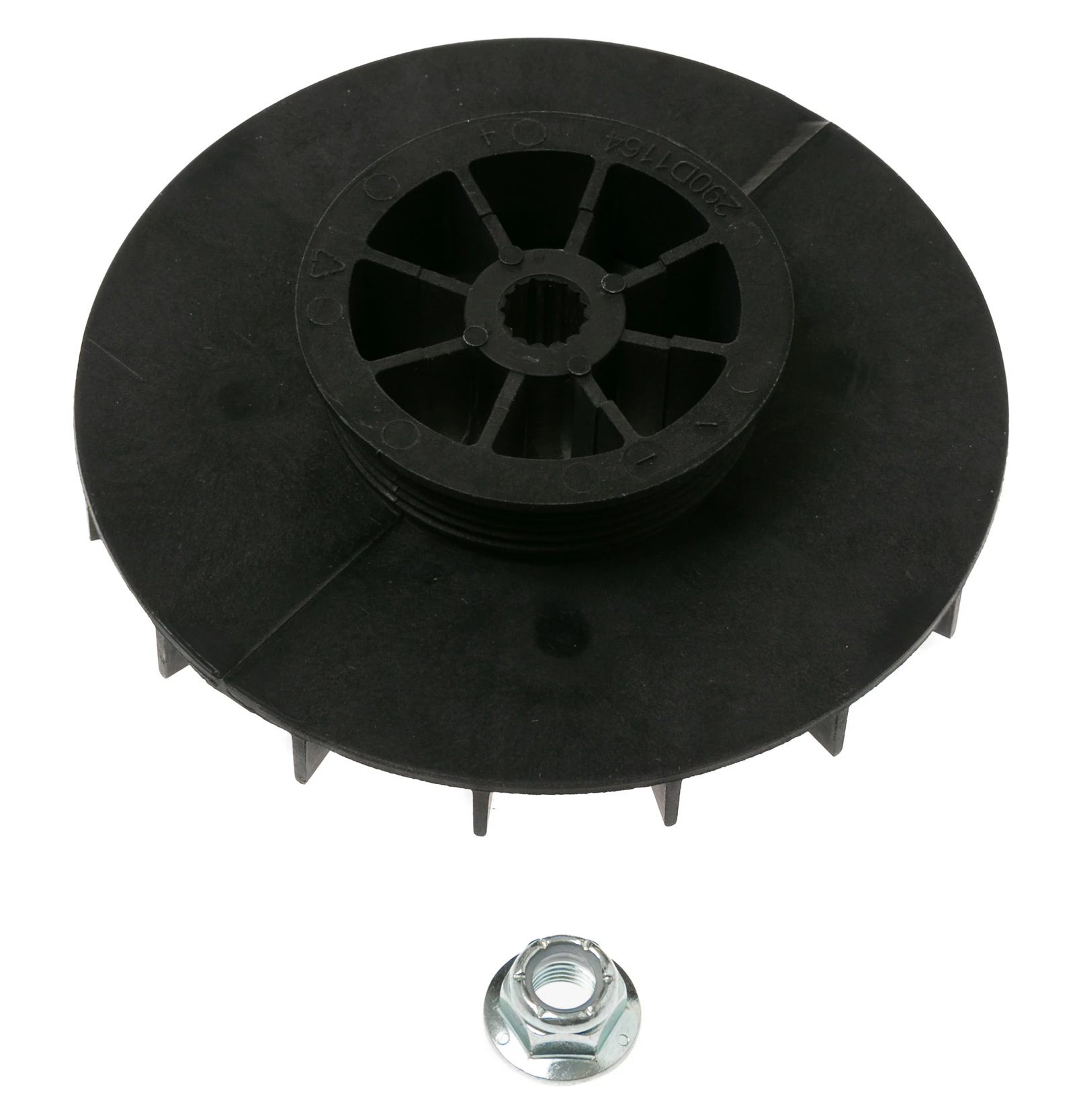 1/2 HP Motor Pulley and Nut