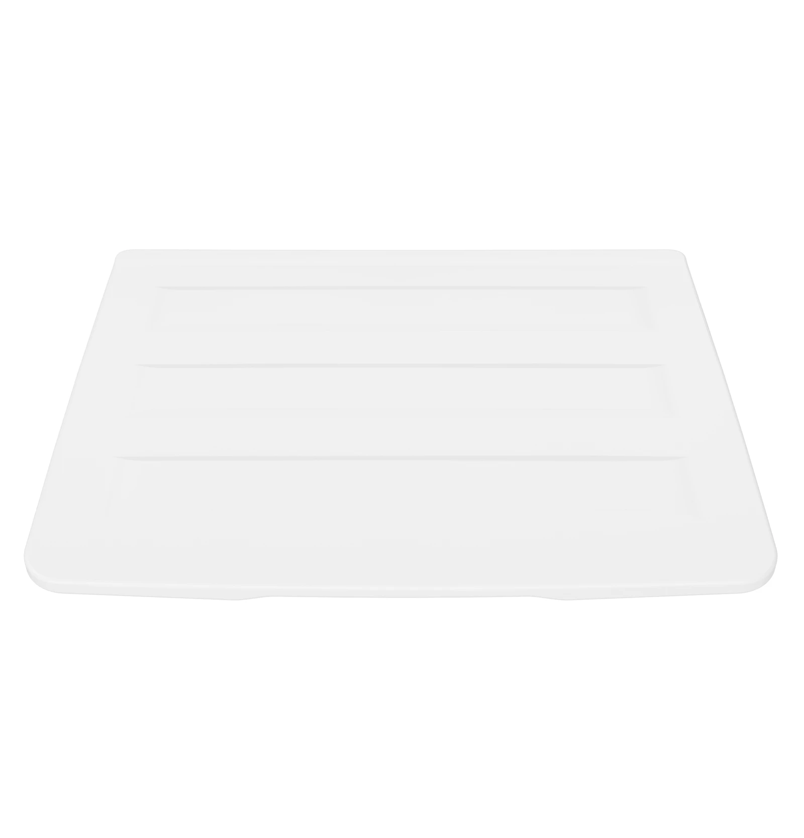 White Embossed Lid