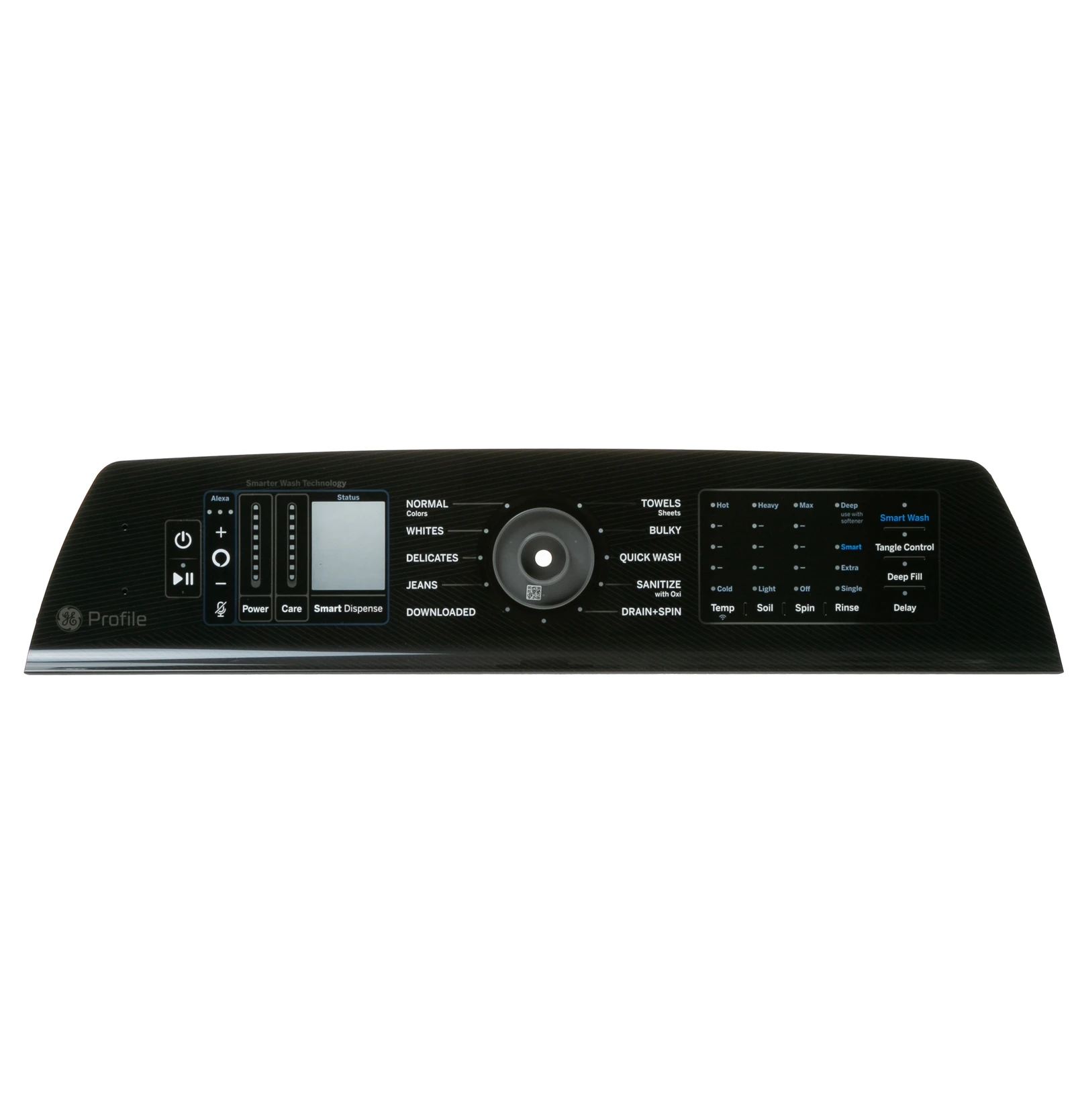 Control Fascia W/Knob Collar &