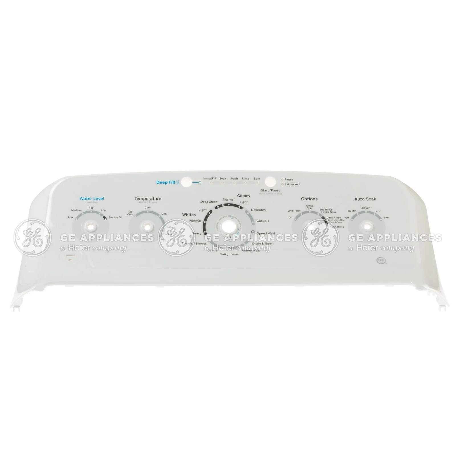 White Control Panel