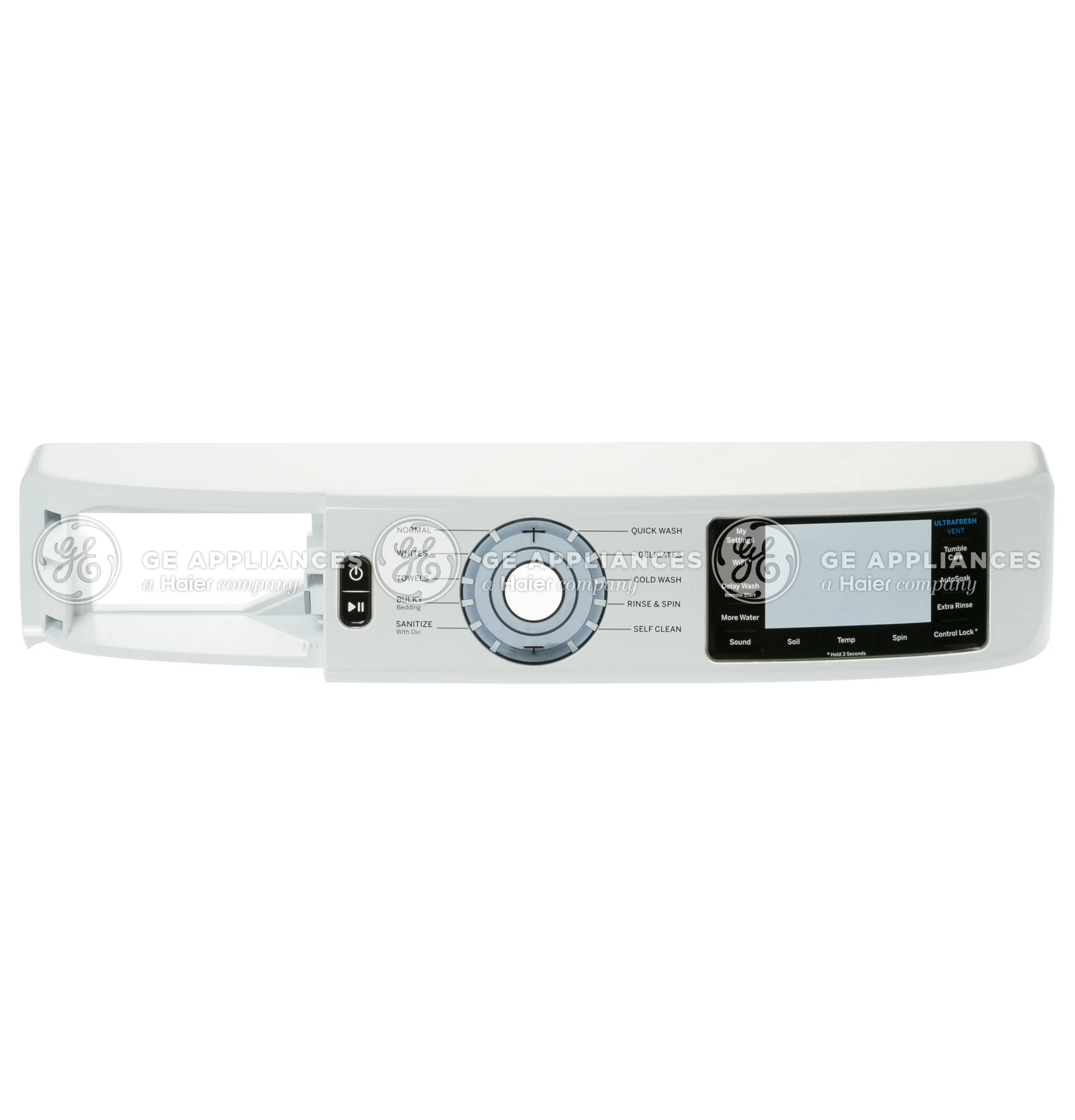 White Control Panel