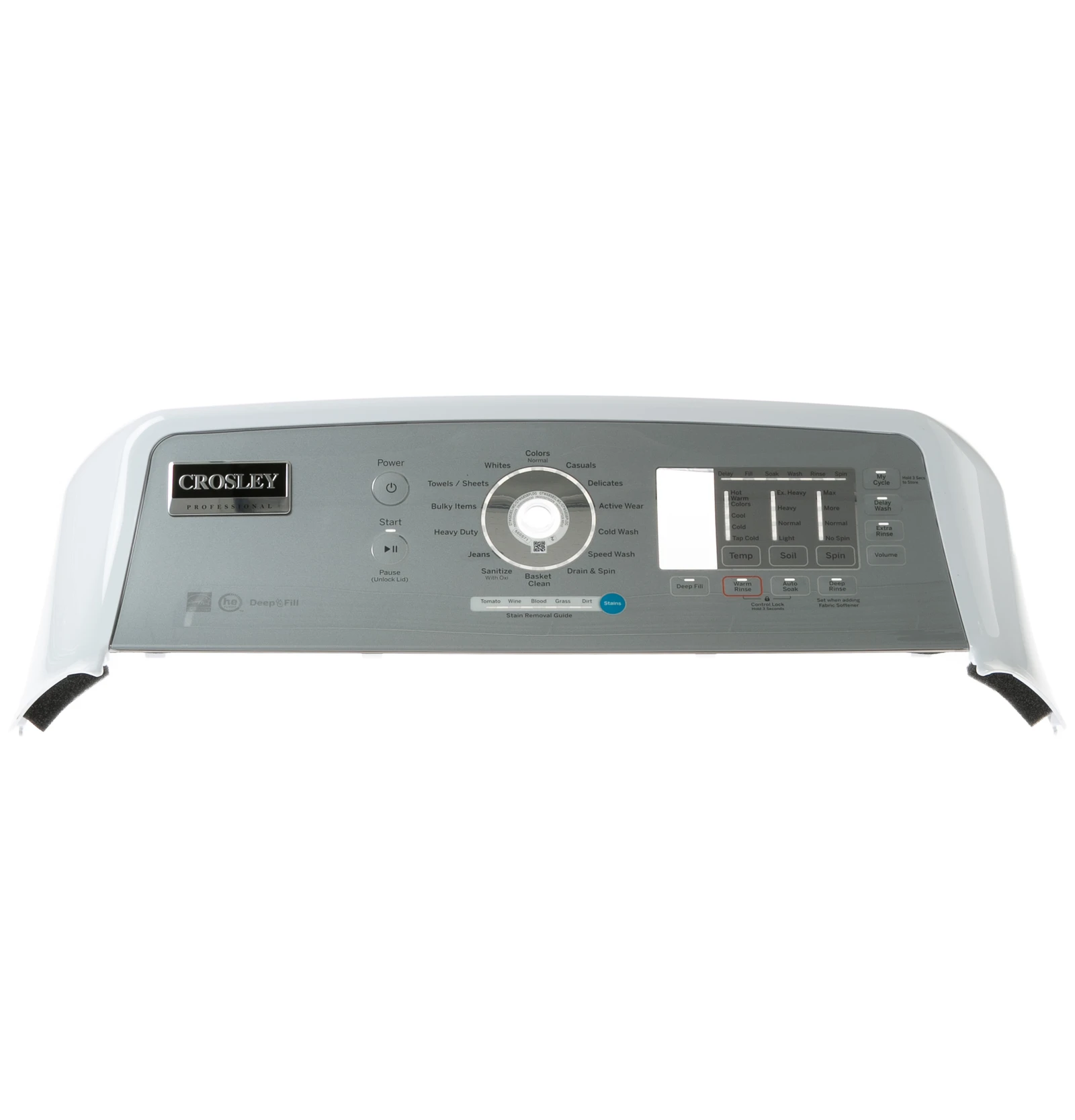 White Control Panel