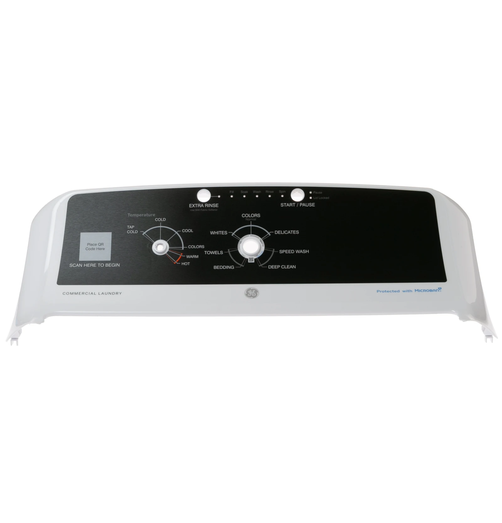 White Control Panel