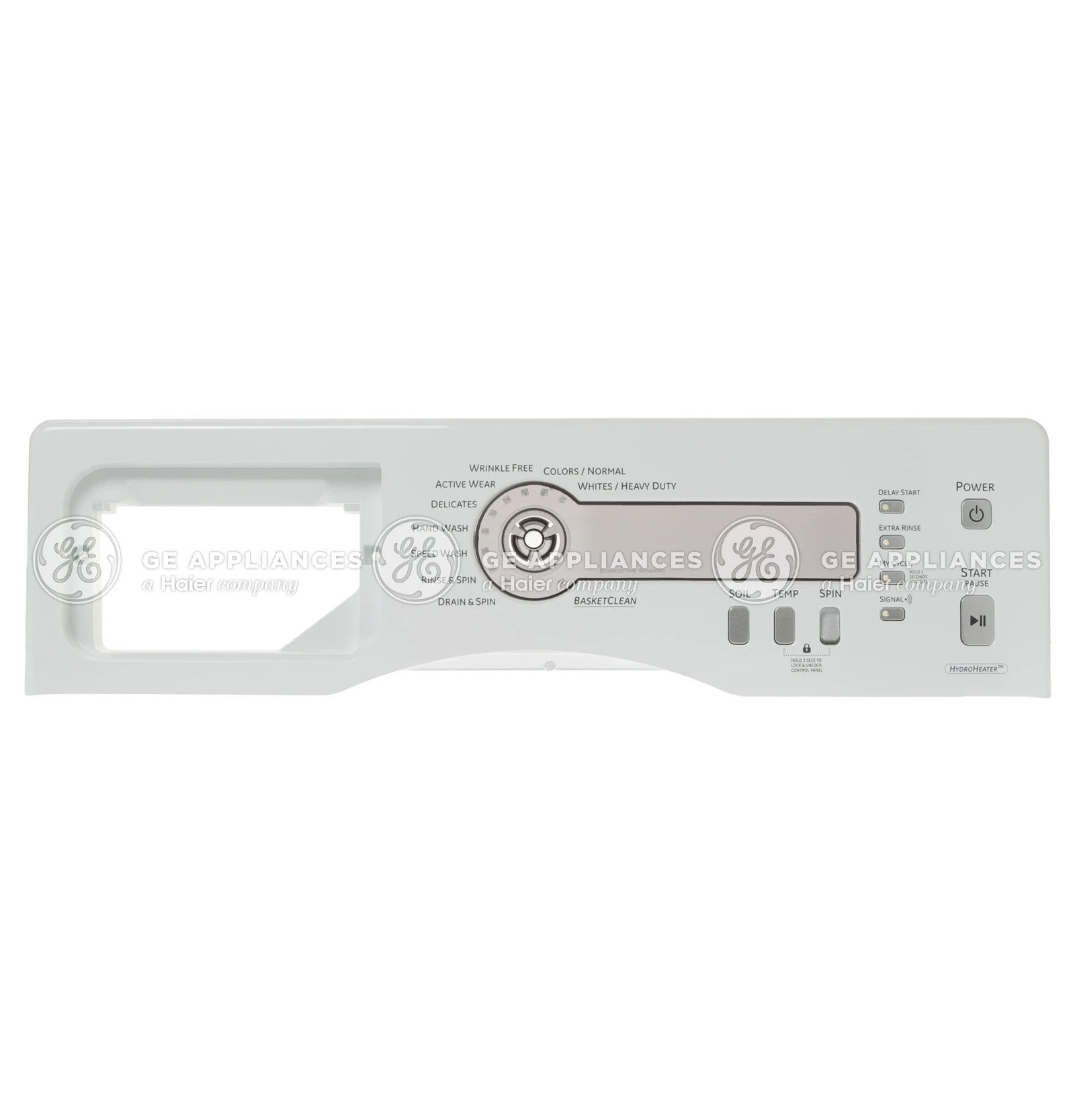 Control Panel Assembly, White