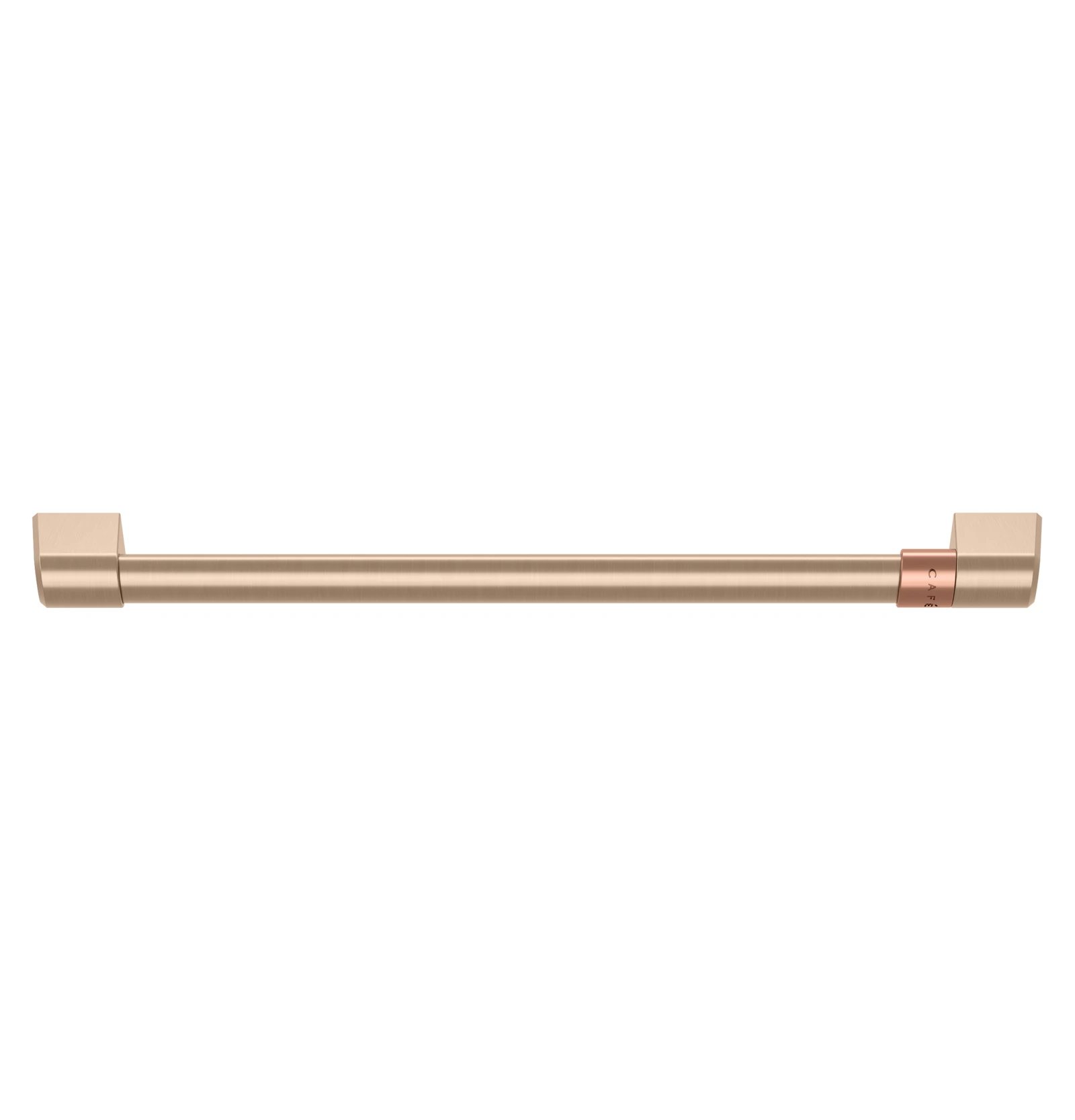 Brass Door Handle with Cafe Ban