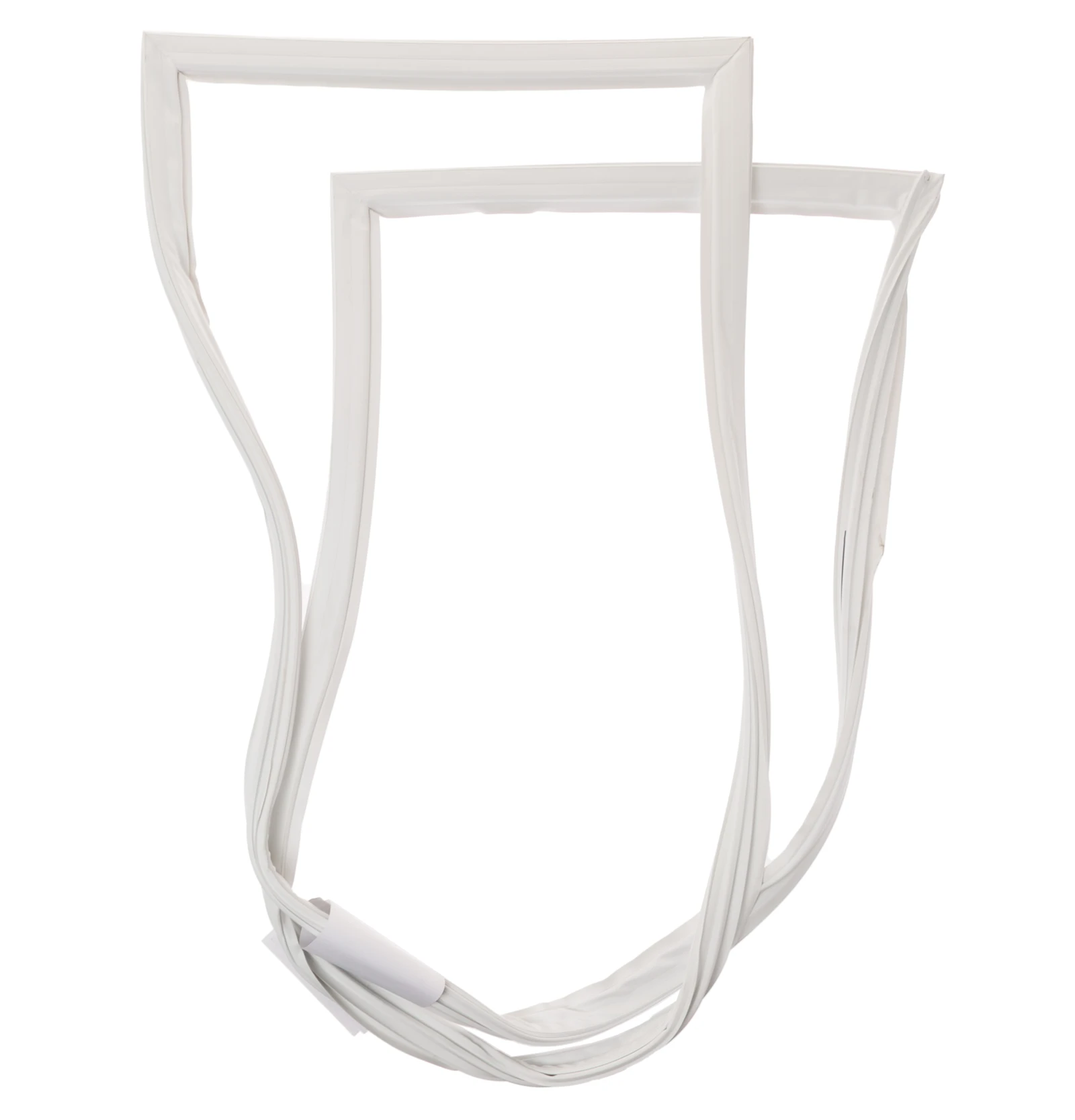 Side-by-Side Gasket and Label Assembly