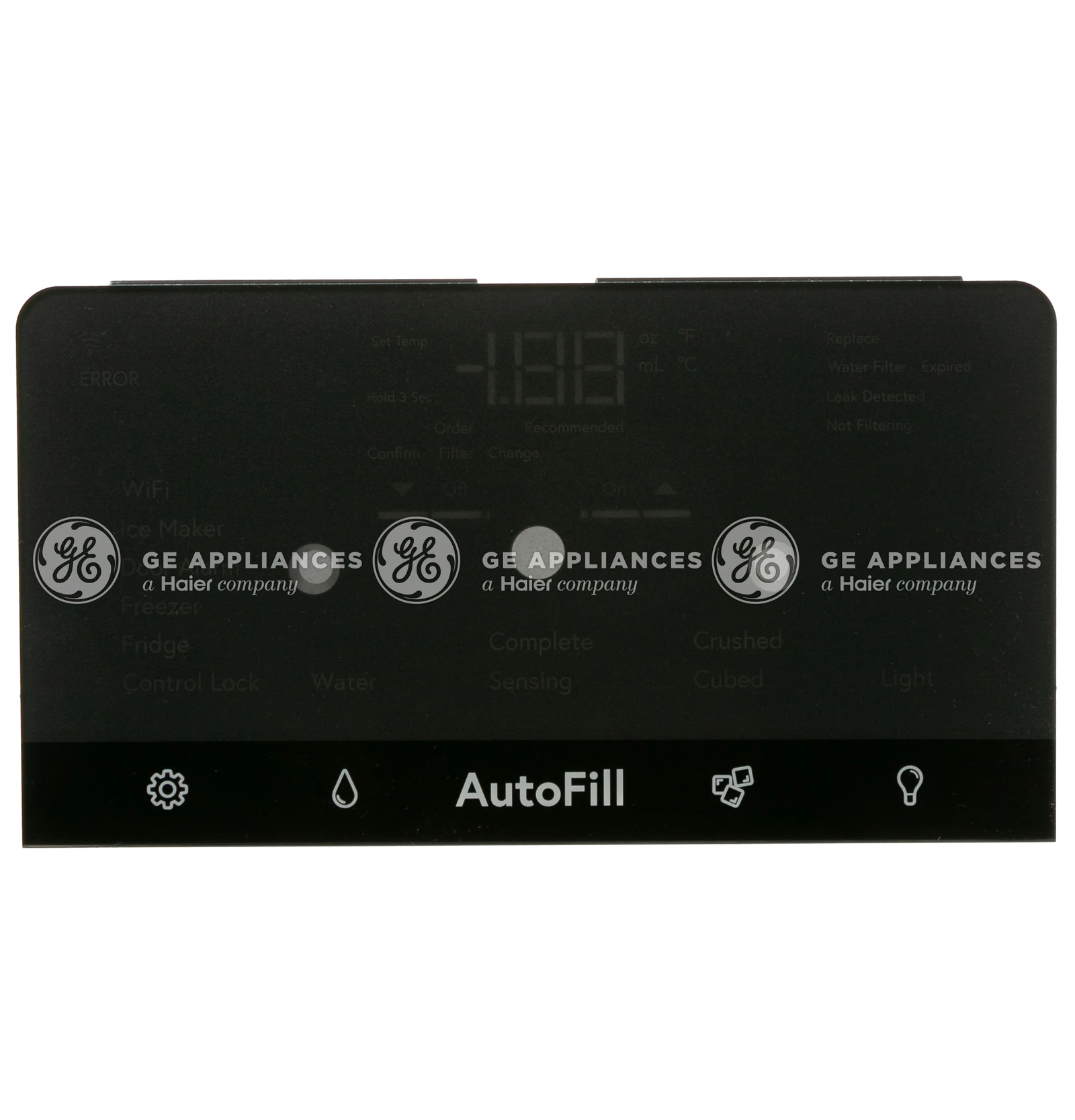 Matte Black Touch Panel