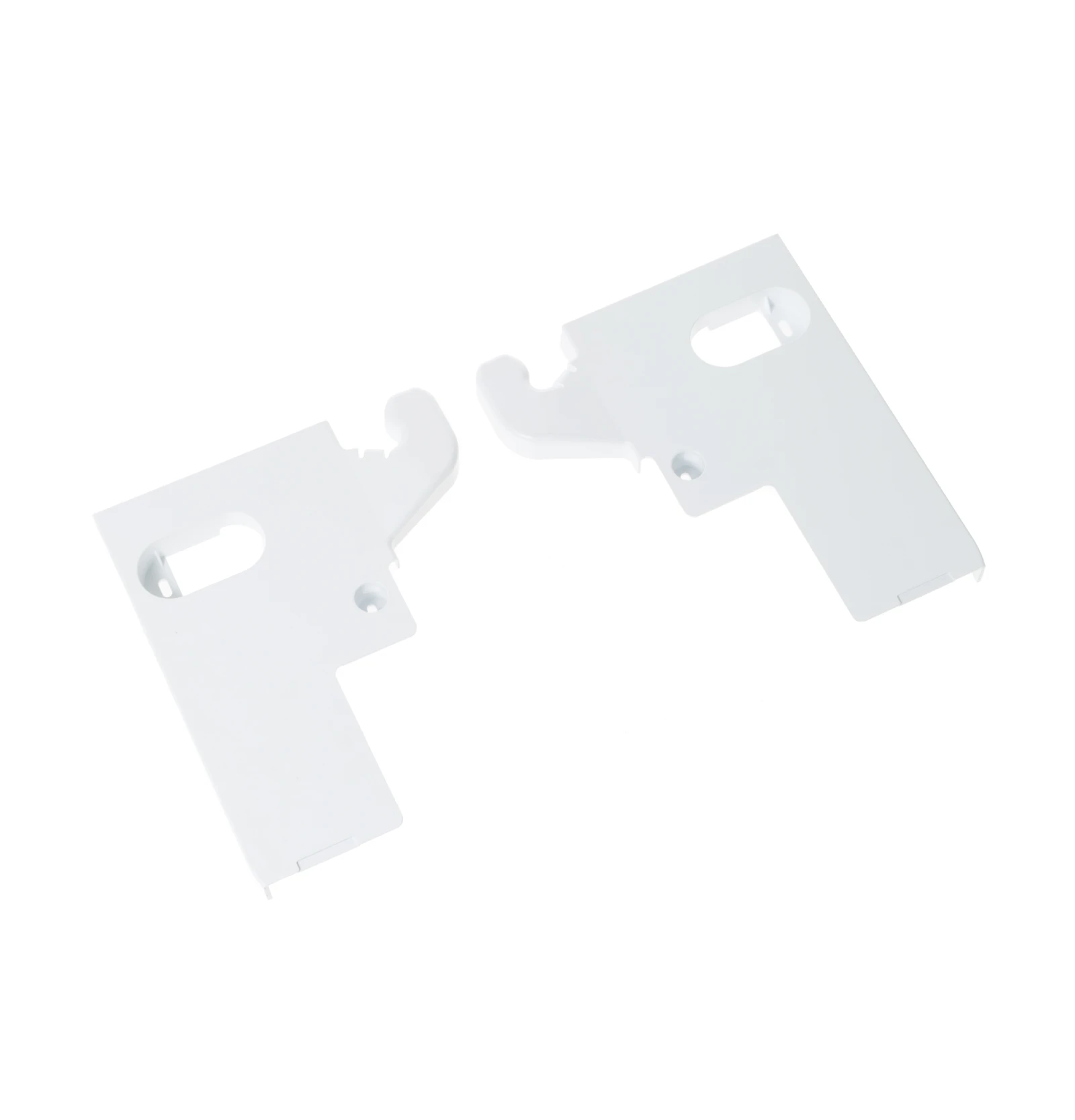 White Hinge Endcap Assembly (2 Pack)