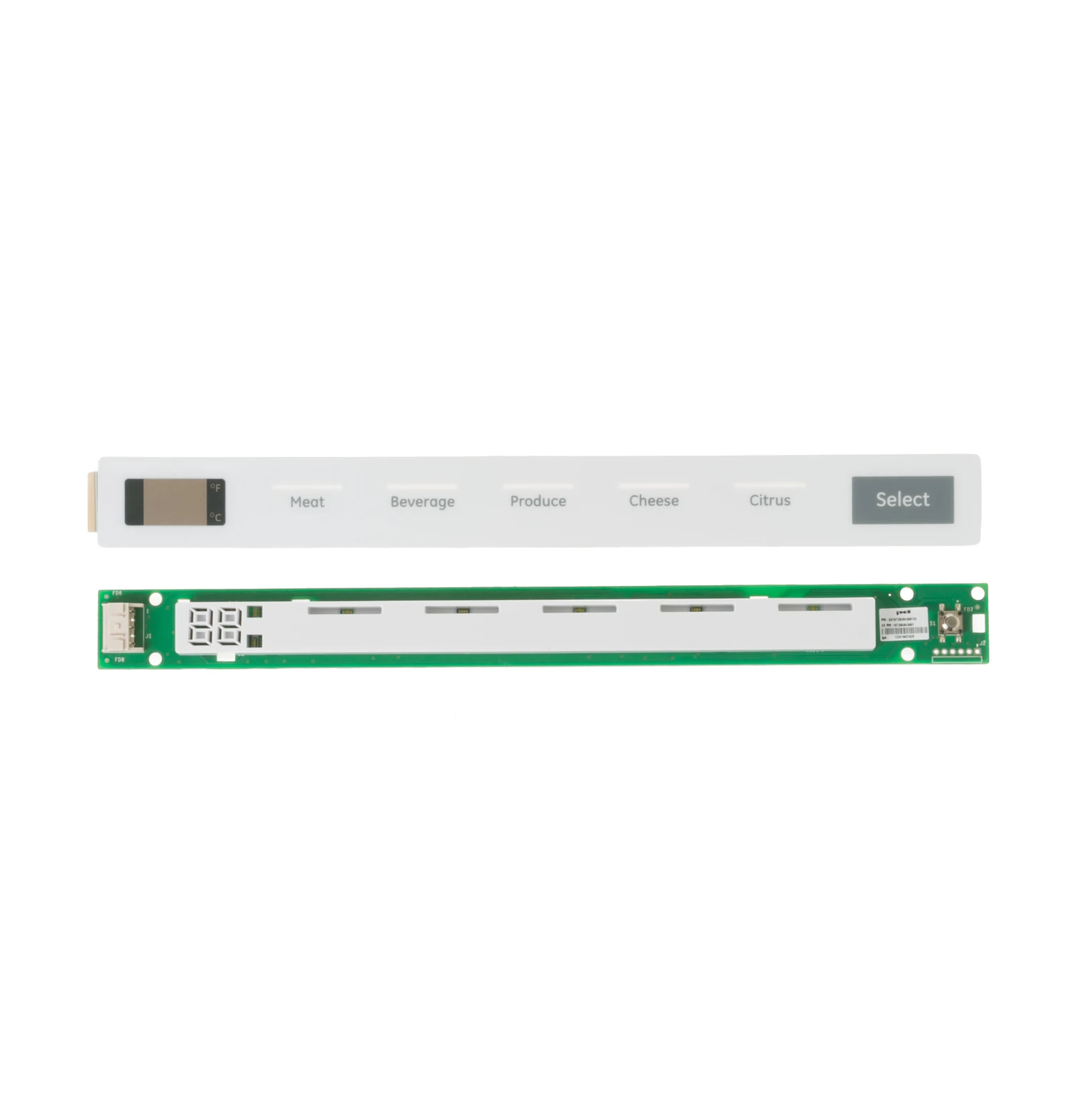 Deli Printed Circuit Board with Overlay