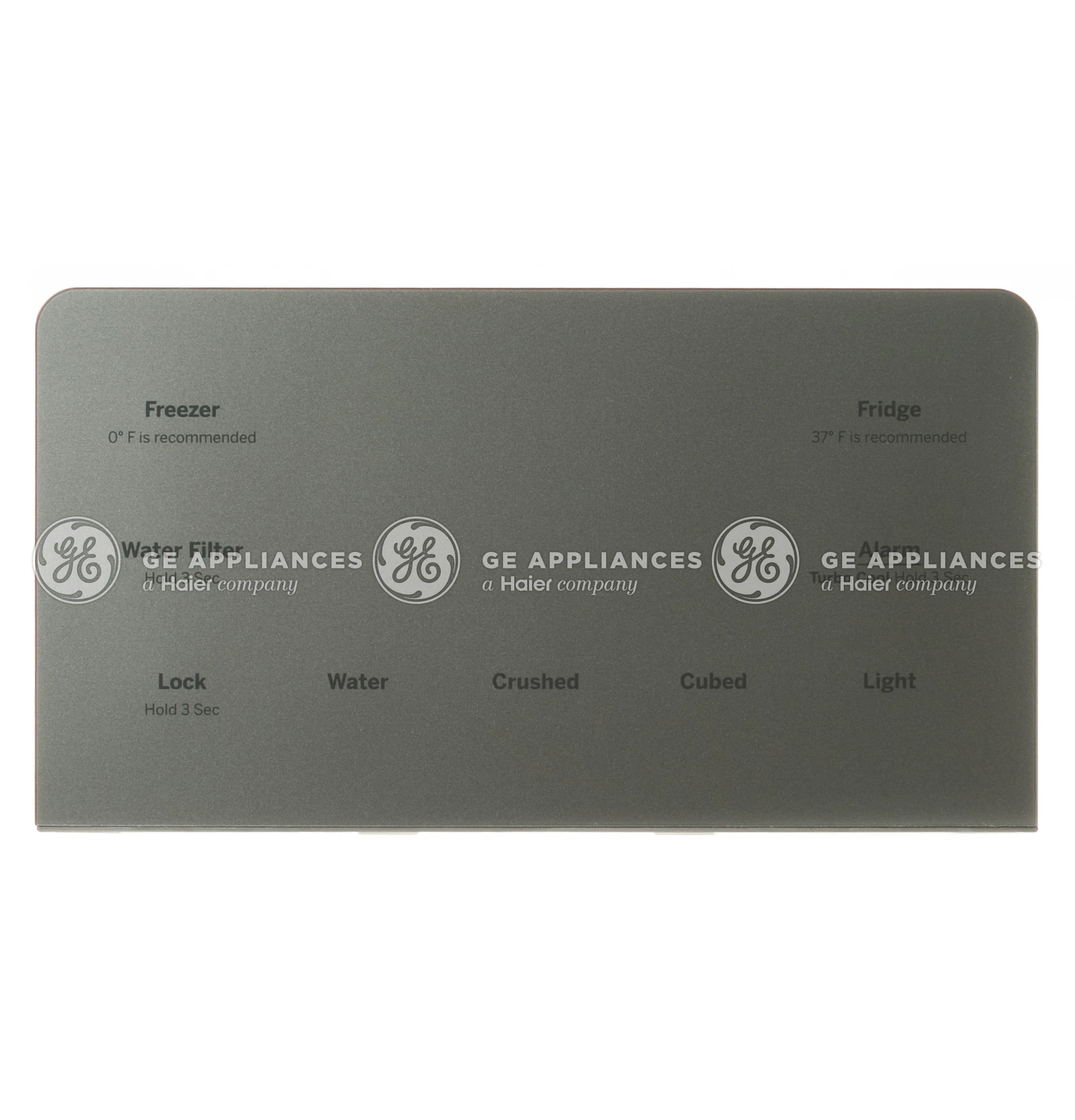 Stainless Steel Control Display Assembly