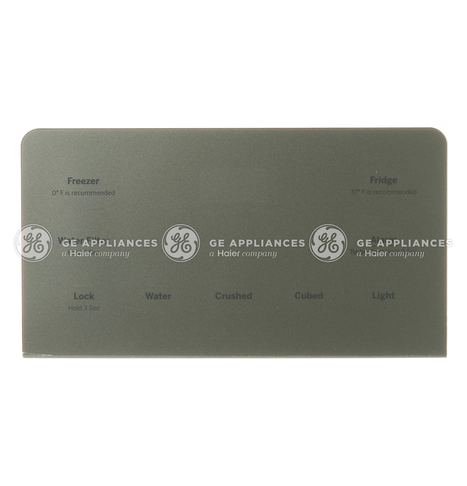 Stainless Steel Control Display