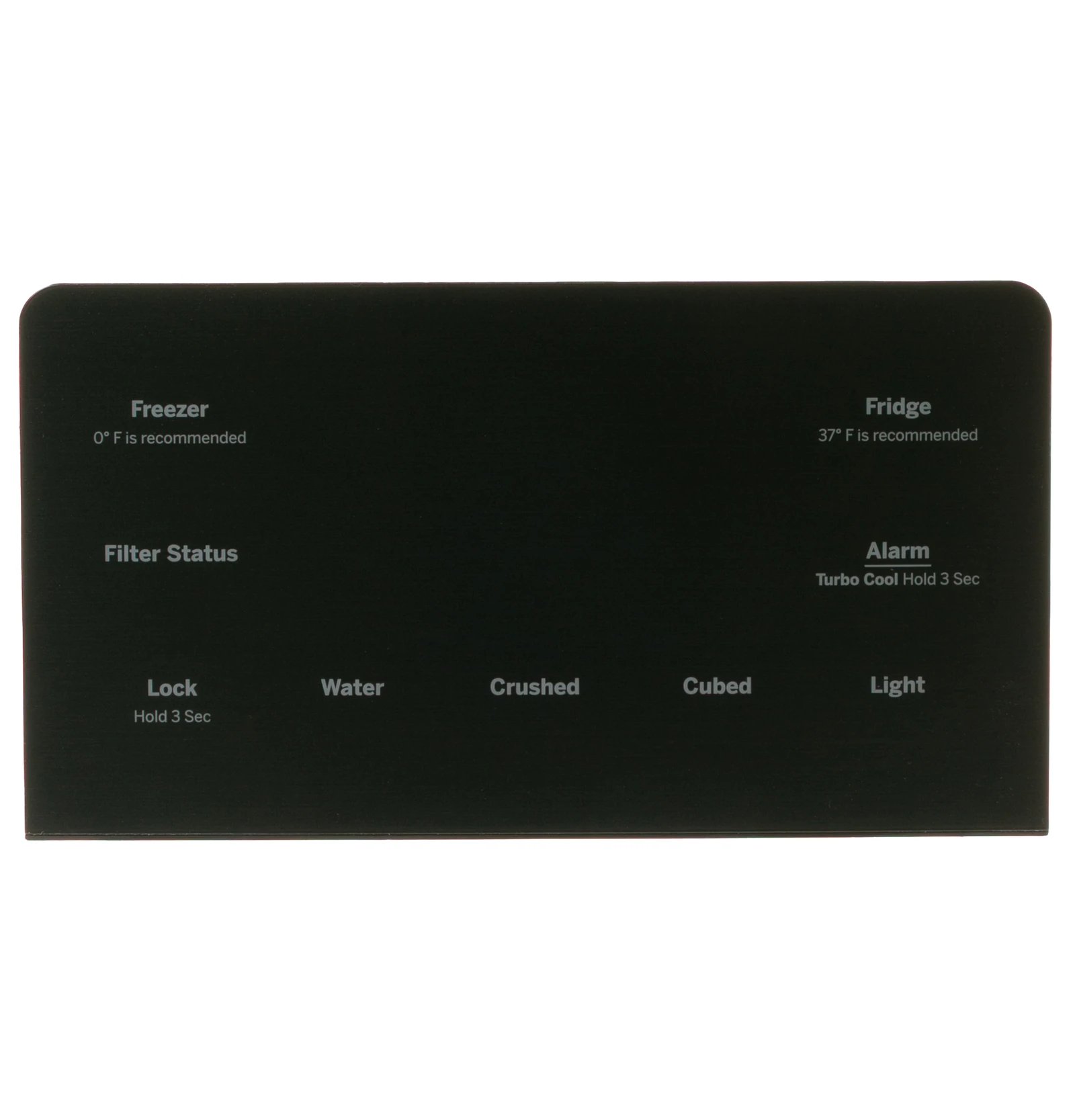 Dispenser Board & Overlay Black