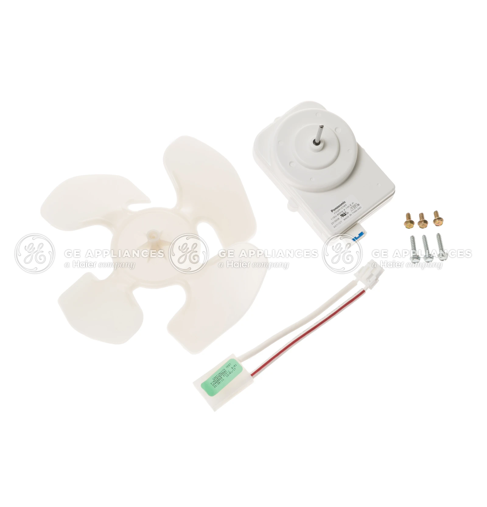 Motor and Mounting Plate Assembly