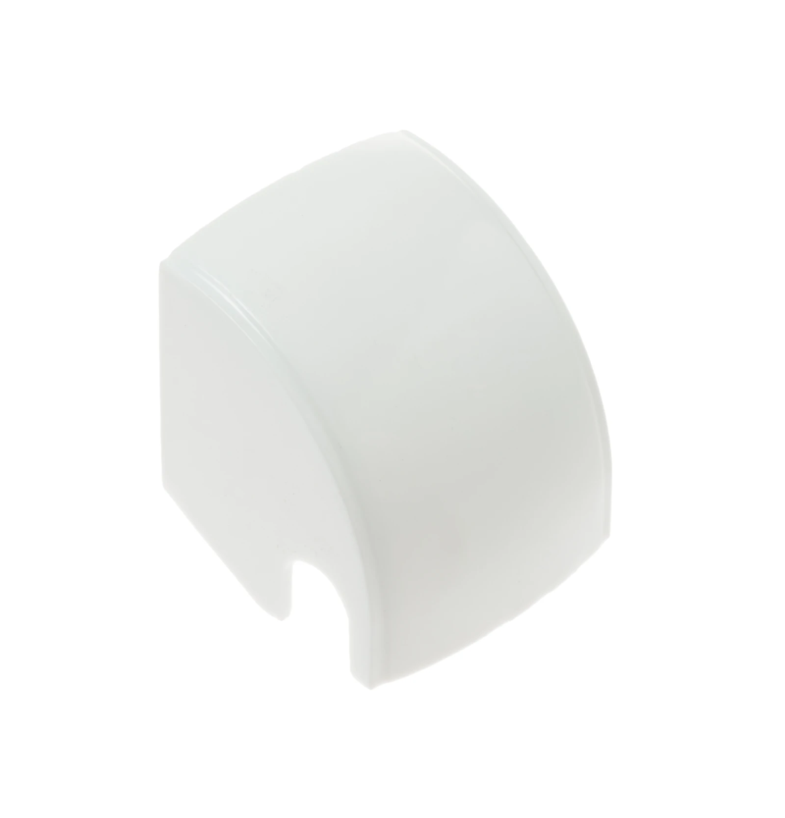 White Top Hinge Cover