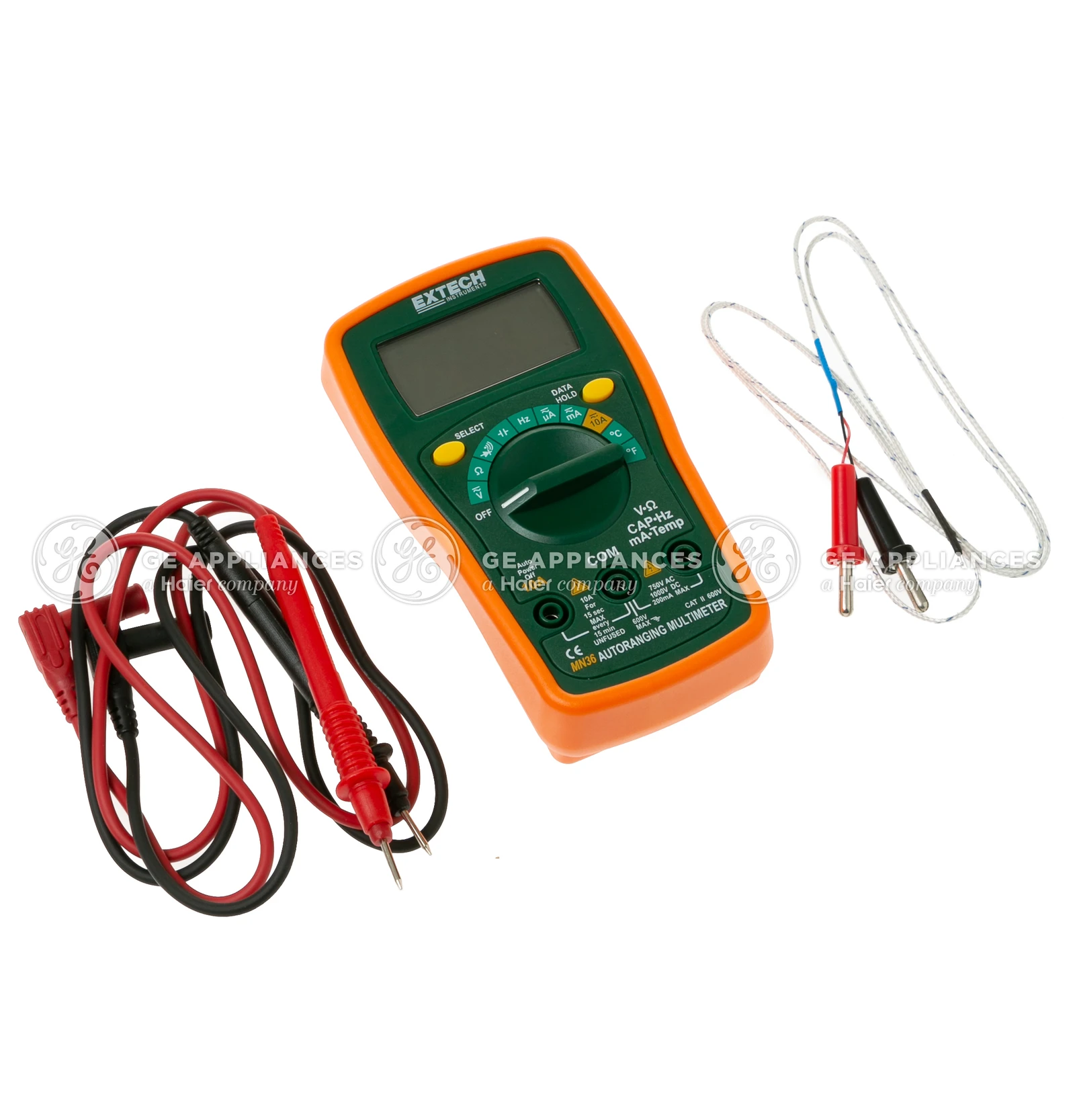 Extech Voltage and Temperature Meter