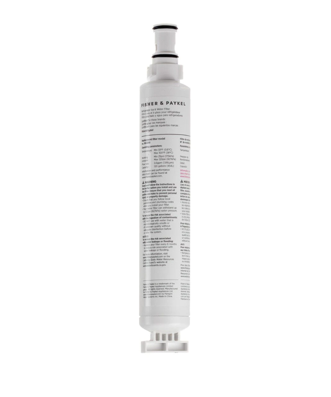 Water Filter Assembly for Refrigerator WP FWC1