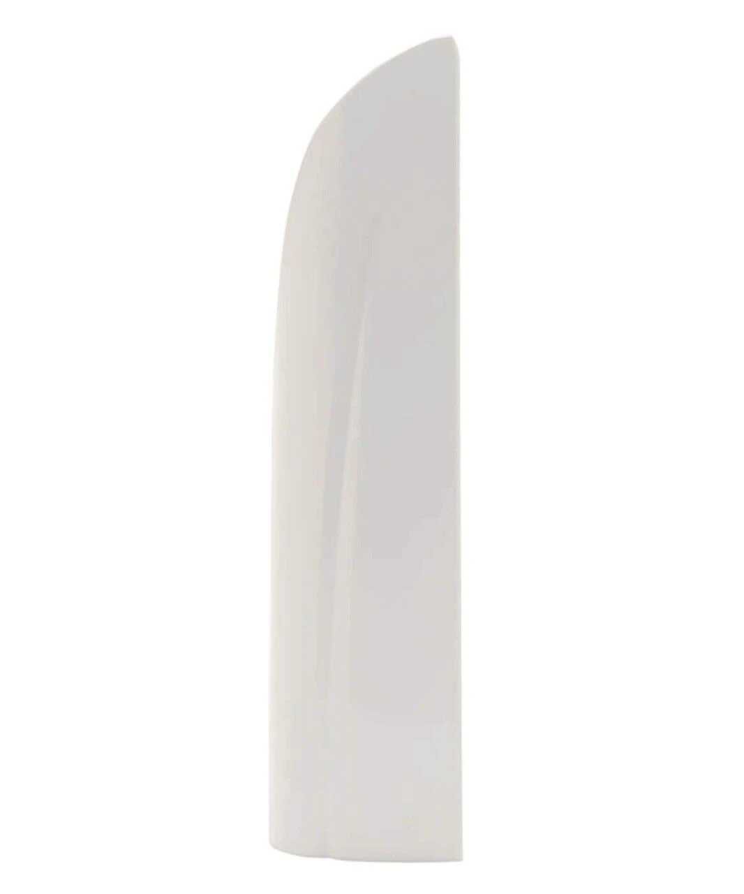 White Curved Door Handle