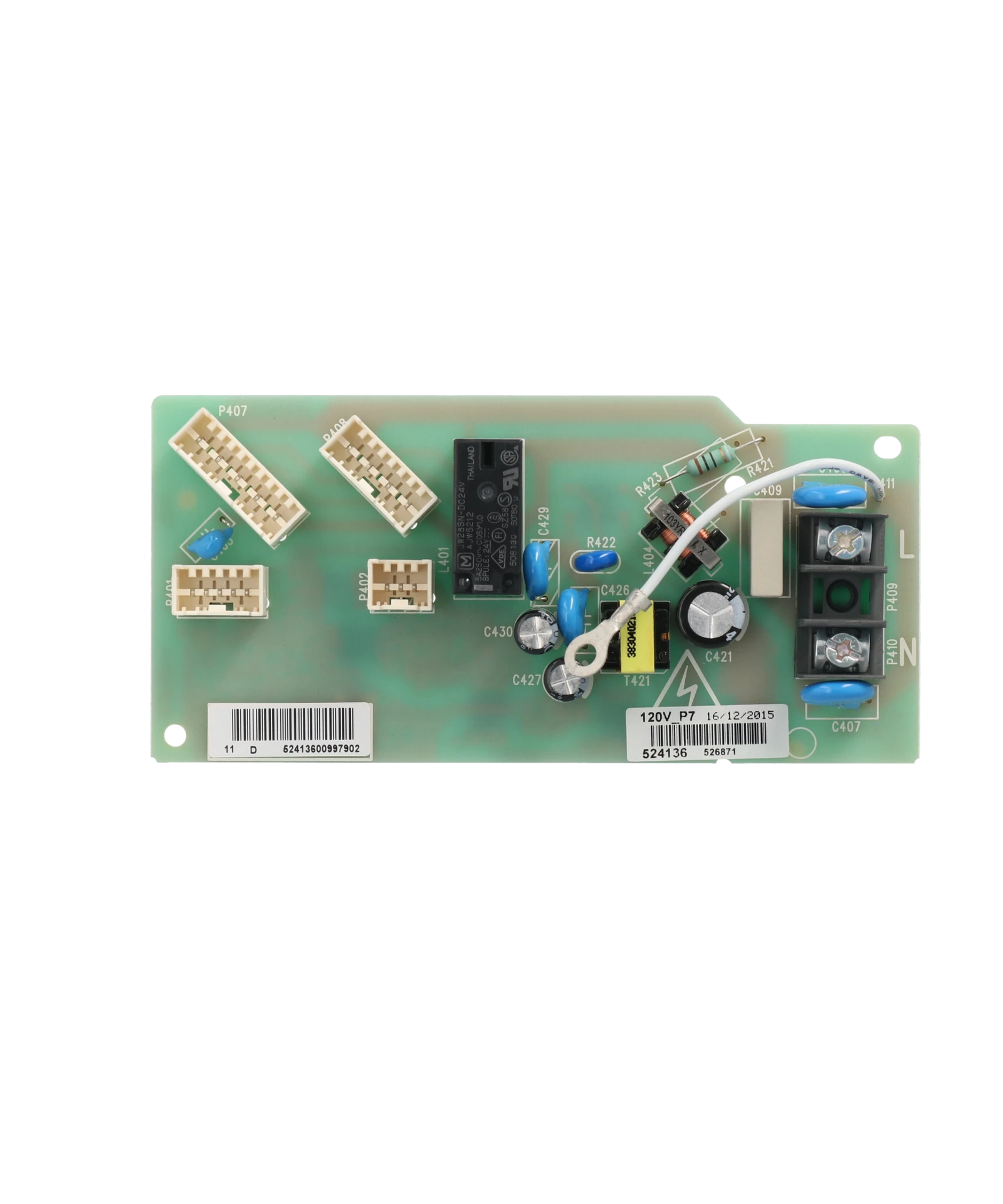 Model Chassis 525 FCC Double 120V Service