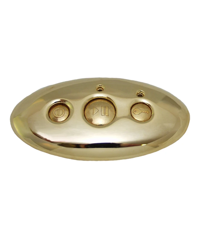 Oval Brass Badge Kit