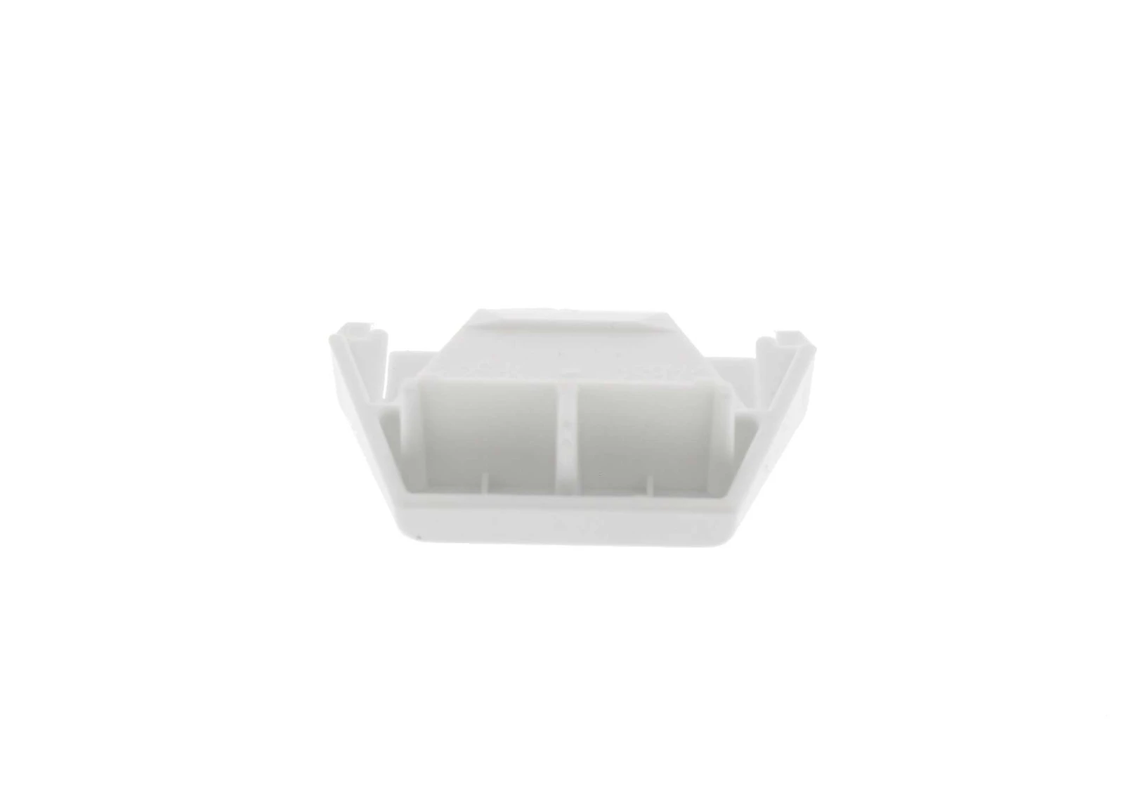 White Left or Right Door Shelf End Cap