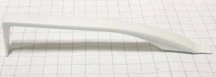 White Fresh Food Door Handle