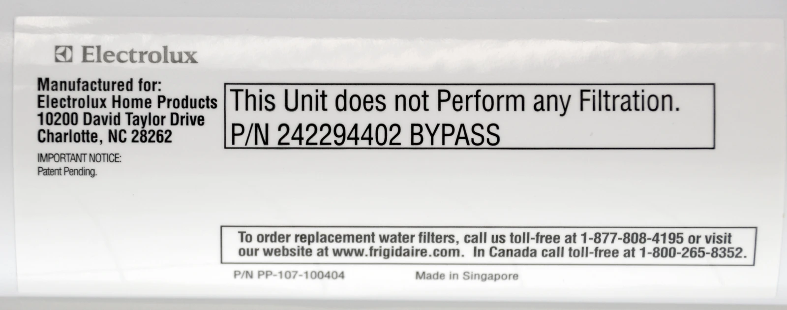 Water Filter