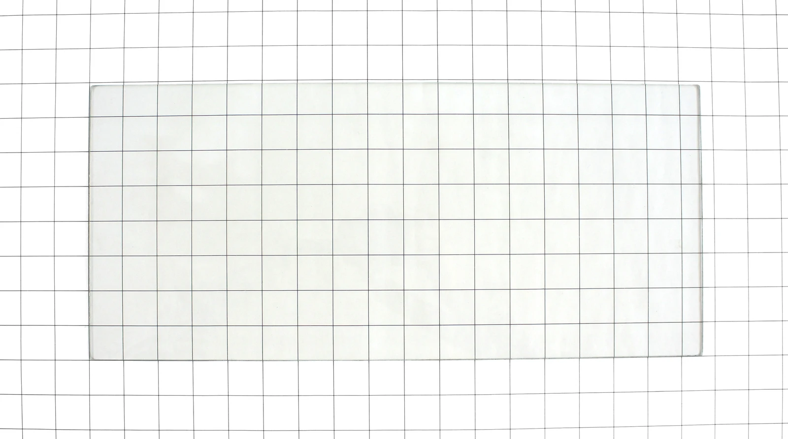 Glass 17.5" x 7.82"