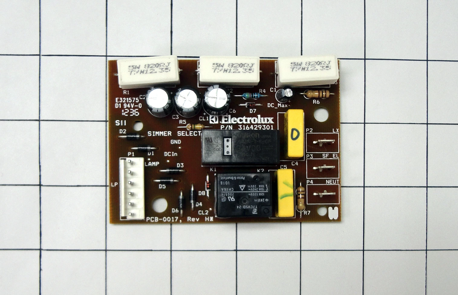 Simmer Relay Board