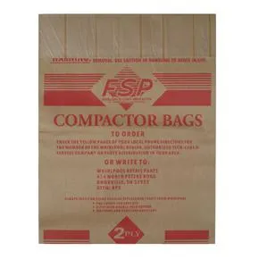 Plastic Compactor Bags (60pk)