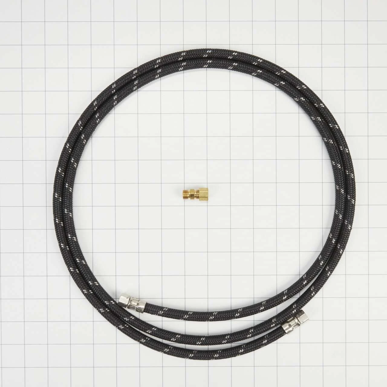 Industrial Grade Water Hose, 7' 1/4"
