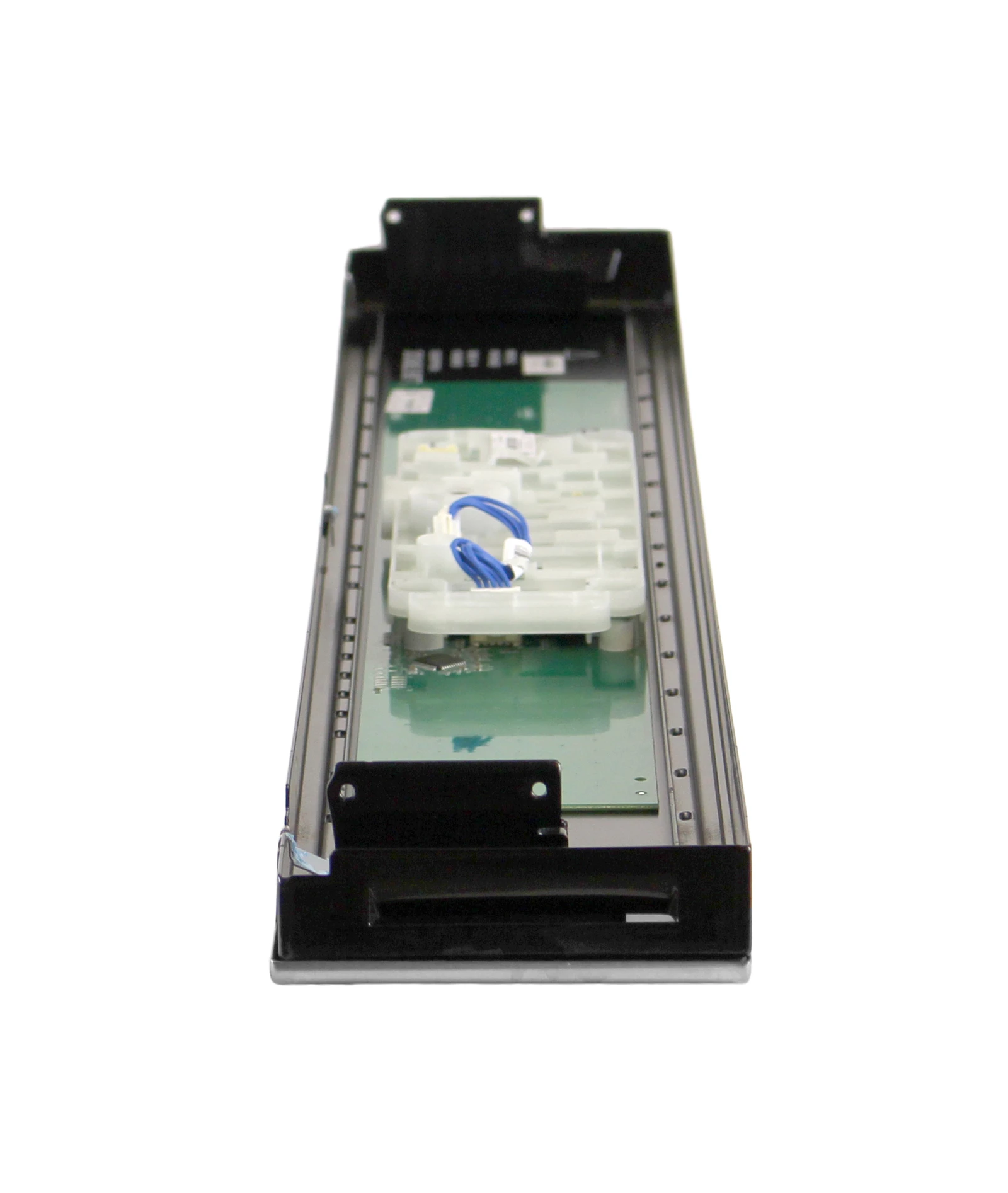 User Interface Control Board Overlay Panel Silver