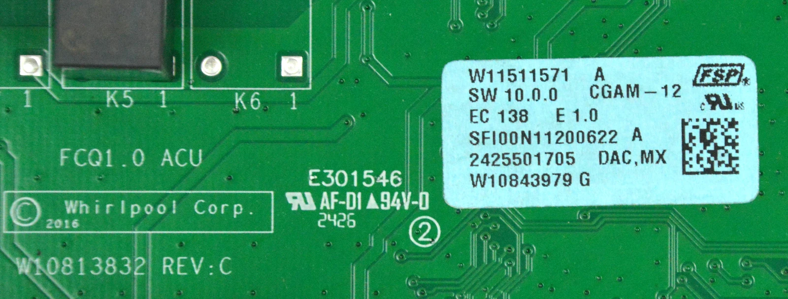 Electronic Control Board + Core